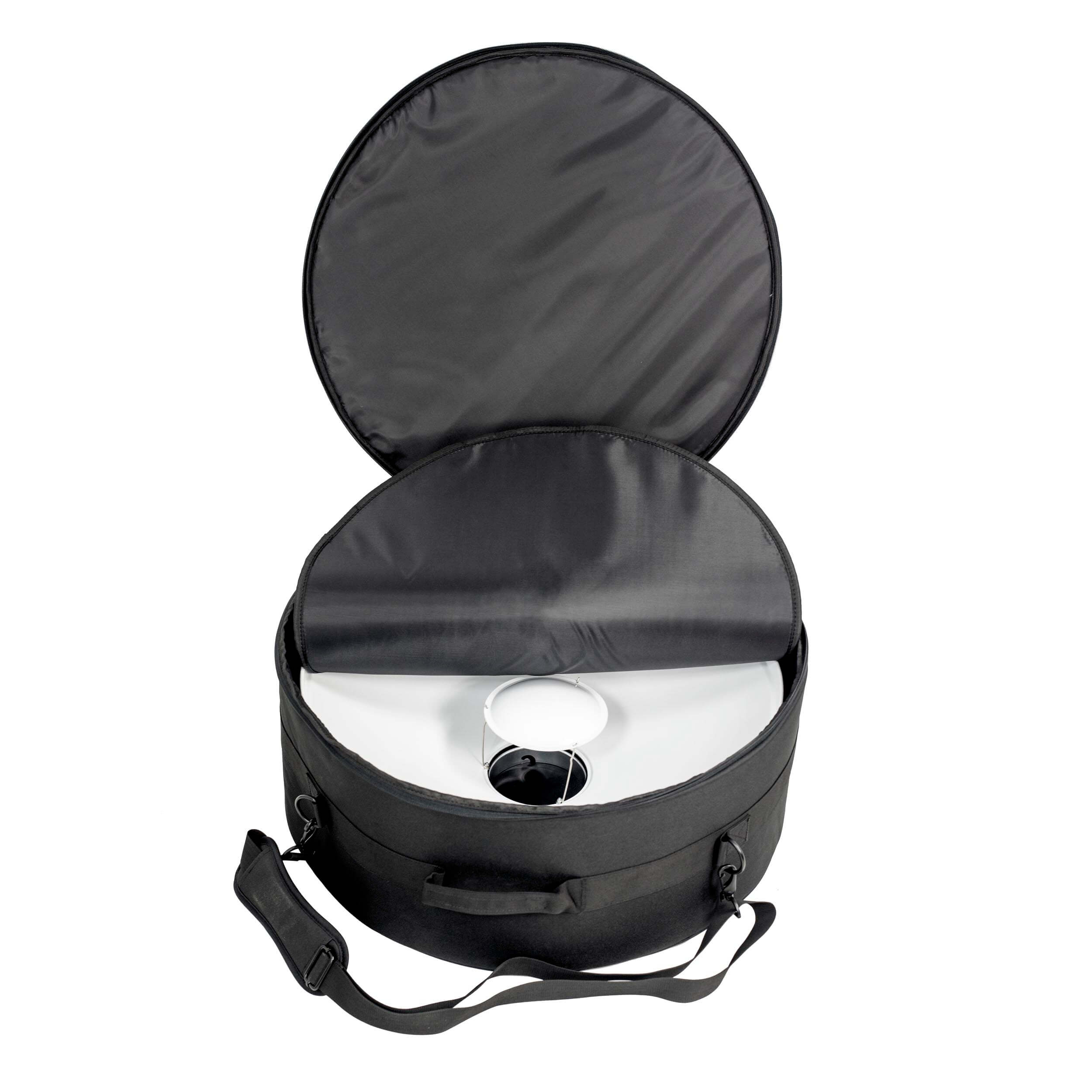 55cm Professional Beauty Dish with Semi-Rigid Padded Interior - Perfect for Studio Photography & Makeup Artists