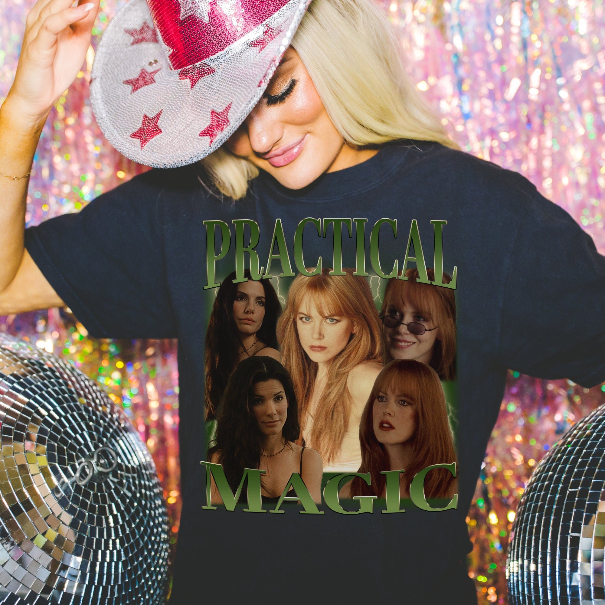 Practical Magic Movie Inspired Shirt - Owen's Sisters Witchy T-Shirt for Women - Basic Witch Aesthetic Top - Perfect for Halloween, Witchy Vibes & Movie Nights