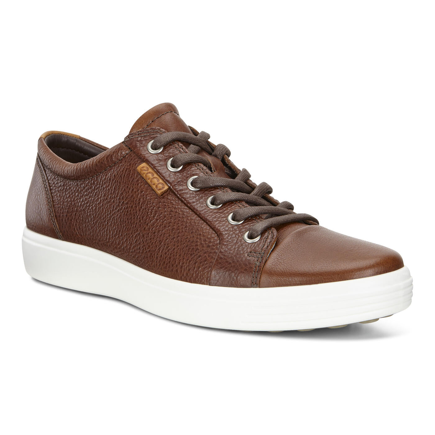 ECCO Soft 7 Men's Casual Sneakers - Comfortable Walking Shoes for Men | Breathable Leather Upper & Cushioned Footbed | Perfect for Work, Travel & Everyday Wear