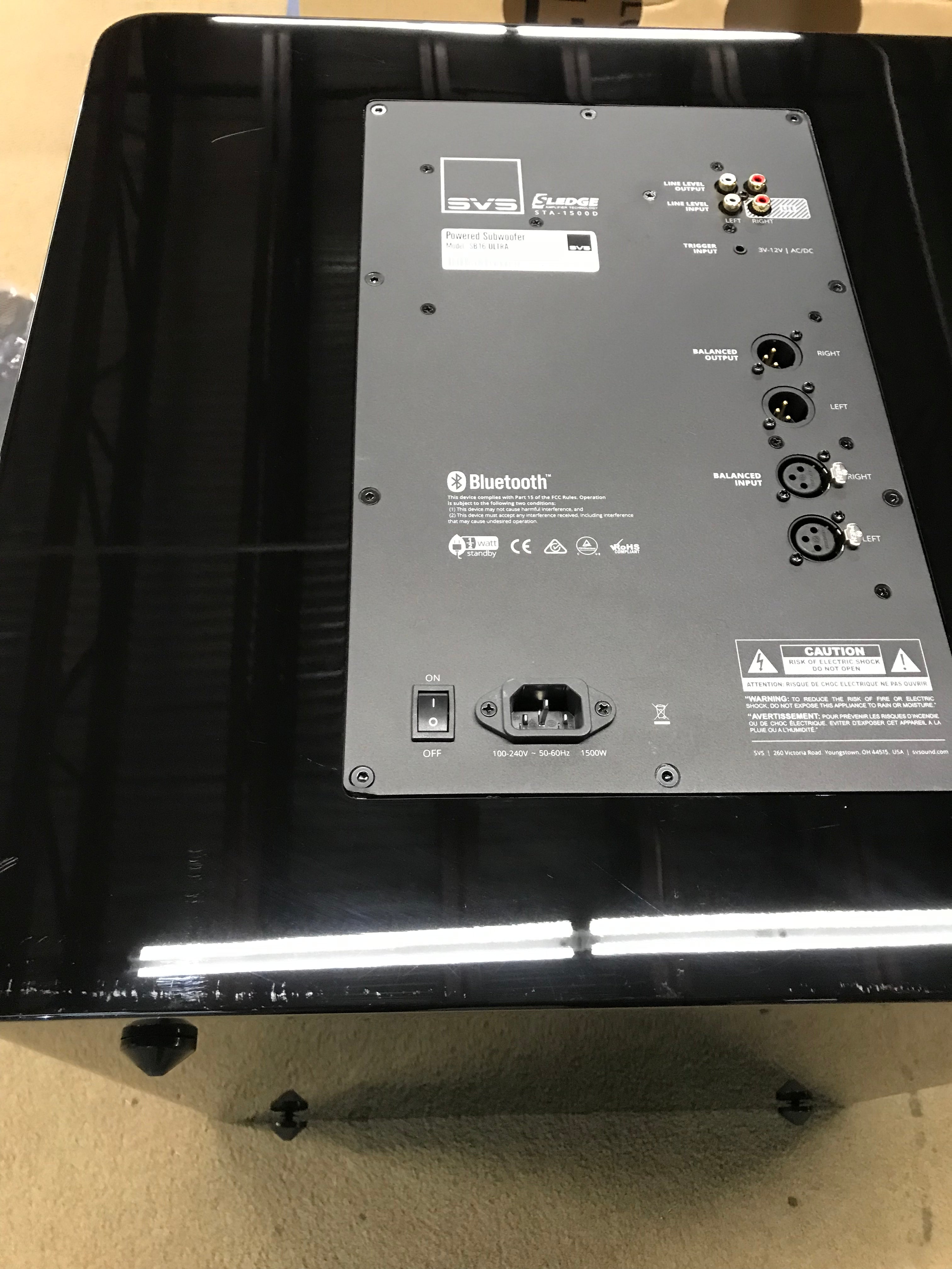 SB16 Ultra High Gloss Piano Black Power Outlet 2182 - Perfect for Home, Office, and Studio Electrical Installations