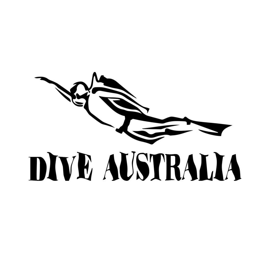 Scuba Diving Car & Laptop Wall Sticker - Australia Ocean Theme Decal for Home, Office & Vehicle Decor - Perfect for Dive Enthusiasts & Adventure Lovers