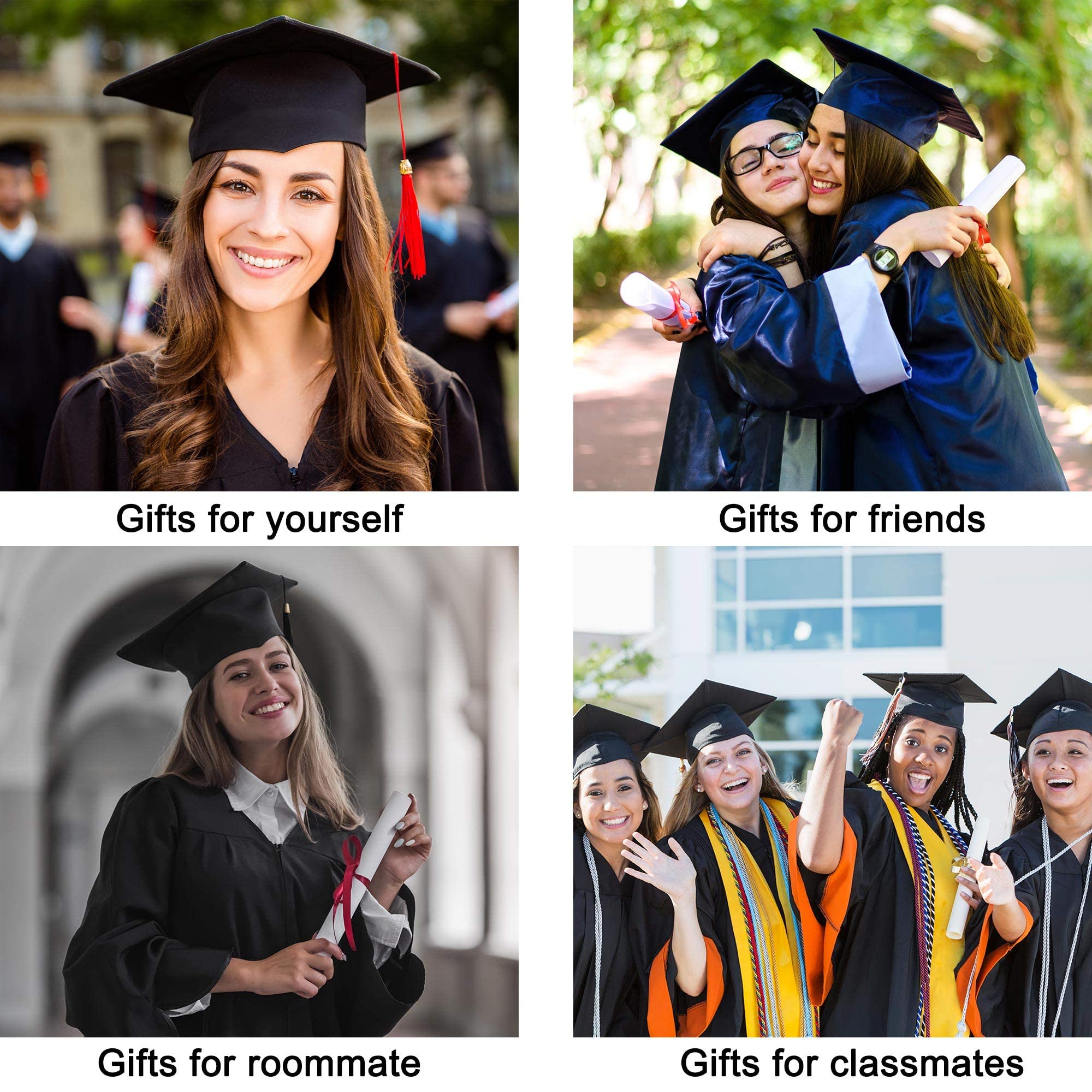 2024 Graduation Keychain for Her & Him - Personalized Class of 2024 High School & College Gift for Teen Girls & Boys | Perfect Graduation Party Favors & Keepsakes