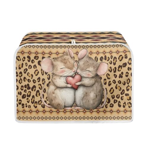 Brown - Cute Hamster Aztec Leopard
