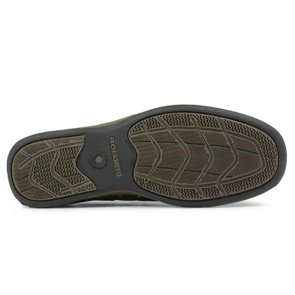 Florsheim Men's Lakeside Oxford Boat Shoe - Classic Leather Casual Slip-On for Men | Perfect for Summer, Boating & Outdoor Activities