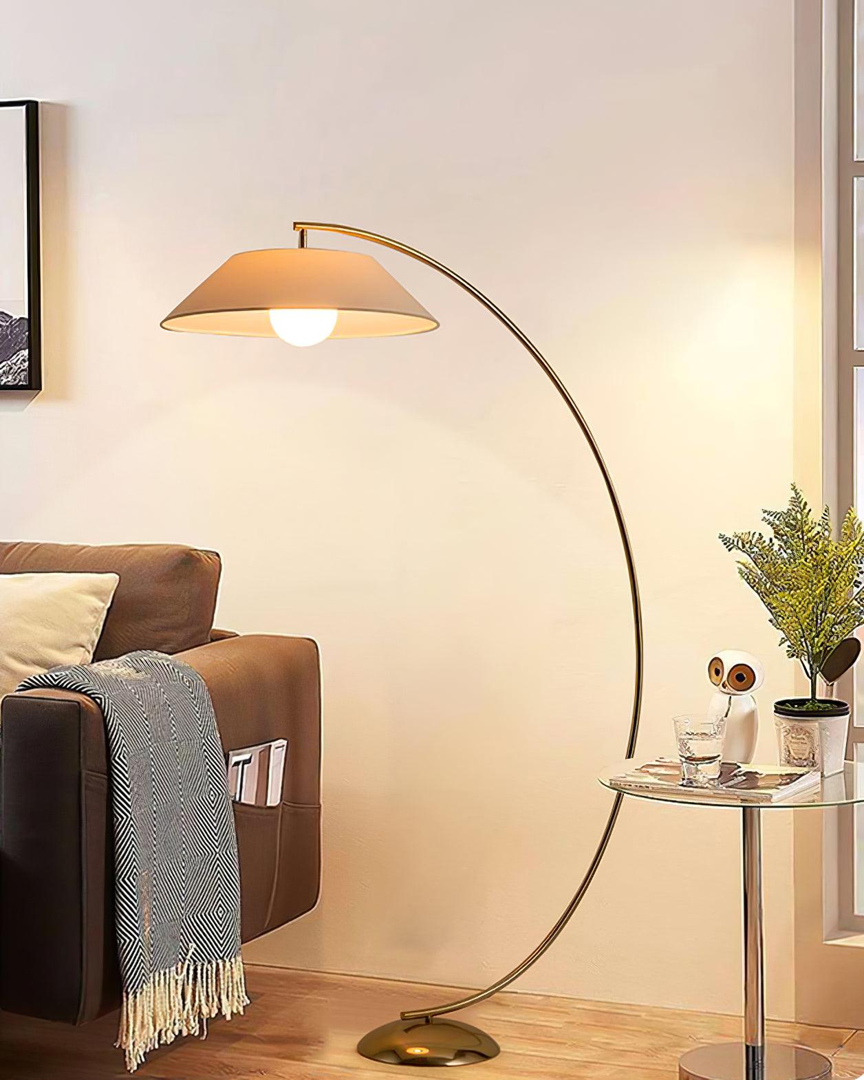 Modern Circo LED Floor Lamp with Adjustable Brightness - Perfect for Living Room, Bedroom & Office Reading Light