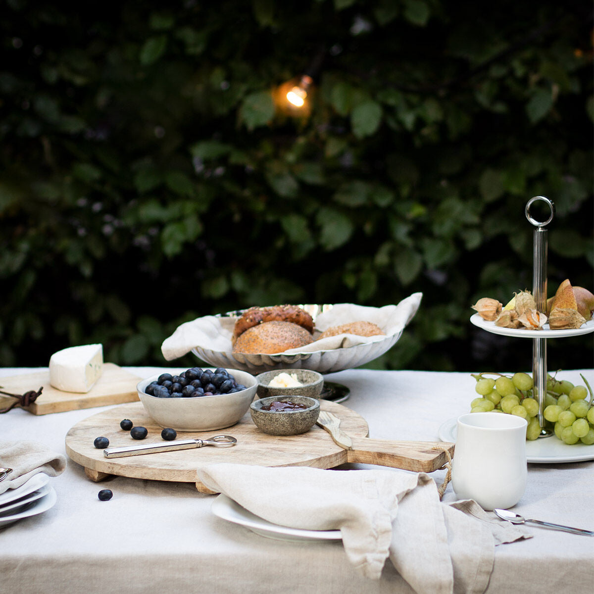 Georg Jensen Bernadotte Tiered Cake Stand in Silver - Elegant Dessert Display for Weddings, Parties & Afternoon Tea