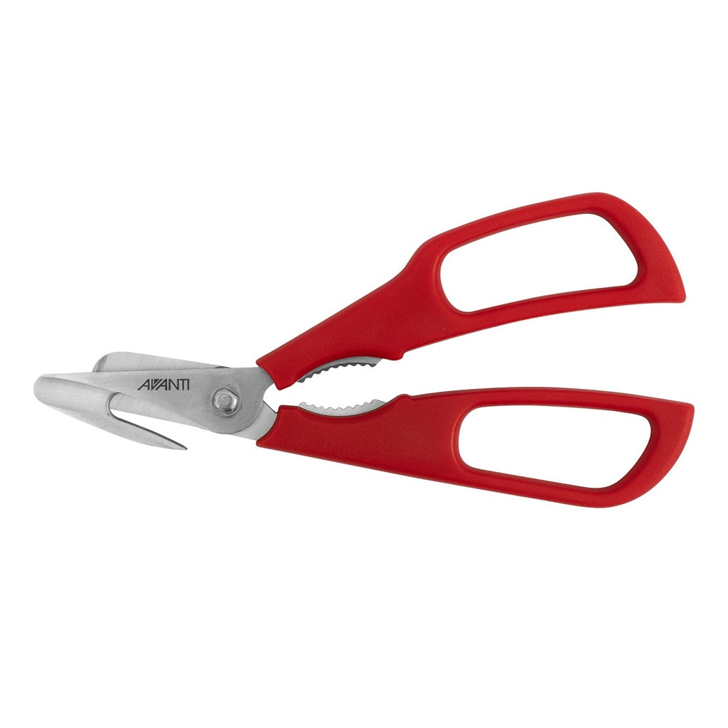 Avanti Seafood Shears - Heavy Duty Kitchen Scissors for Cutting Fish, Poultry, and Shellfish - Perfect for Home Cooking, Professional Chefs, and Seafood Lovers