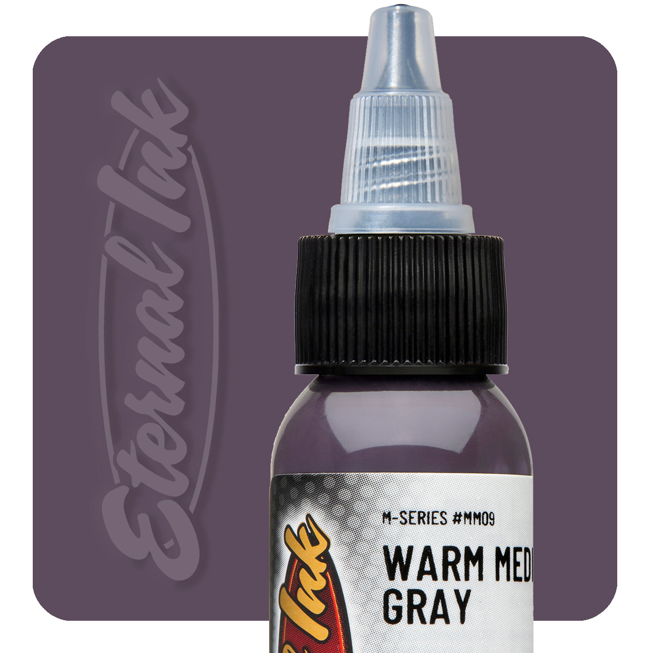 Eternal M Series Warm Medium Gray Ink - Premium Quality Ink for Calligraphy, Drawing & Art Projects - Perfect for Artists, Designers & Craft Enthusiasts