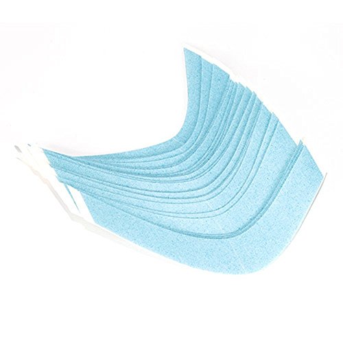 Strong Hold Hair Attachment Tape for Wigs & Toupees - Invisible Adhesive for Men's Hair Replacement (Blue) | Secure All-Day Wear for Work, Dating & Special Events