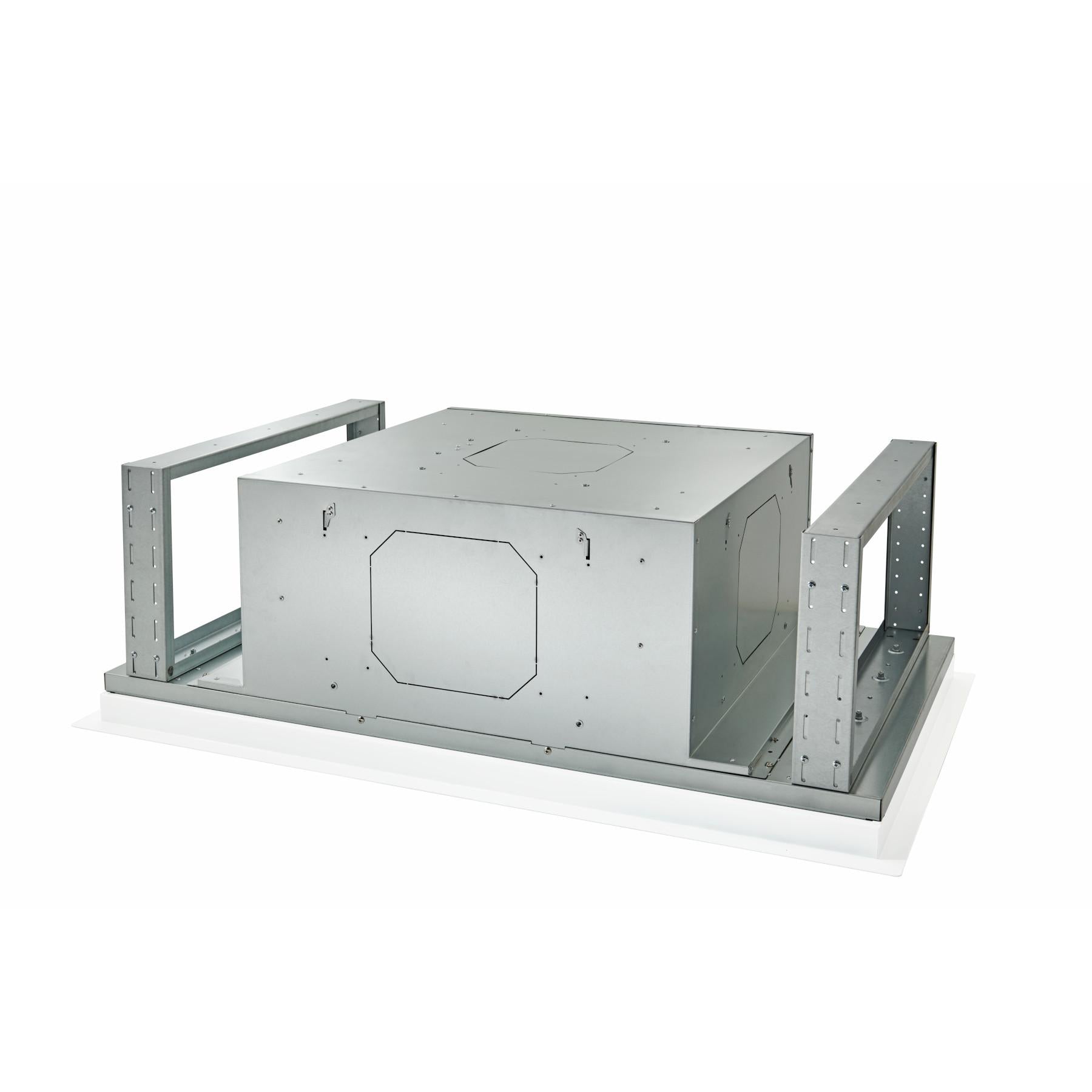 HBC143EWH 43 Inch White Ceiling Mounted Range Hood with LED Light - Powerful Kitchen Ventilation for Smoke & Odor Removal - Ideal for Home Chefs & Modern Kitchens (HBC1 Series)
