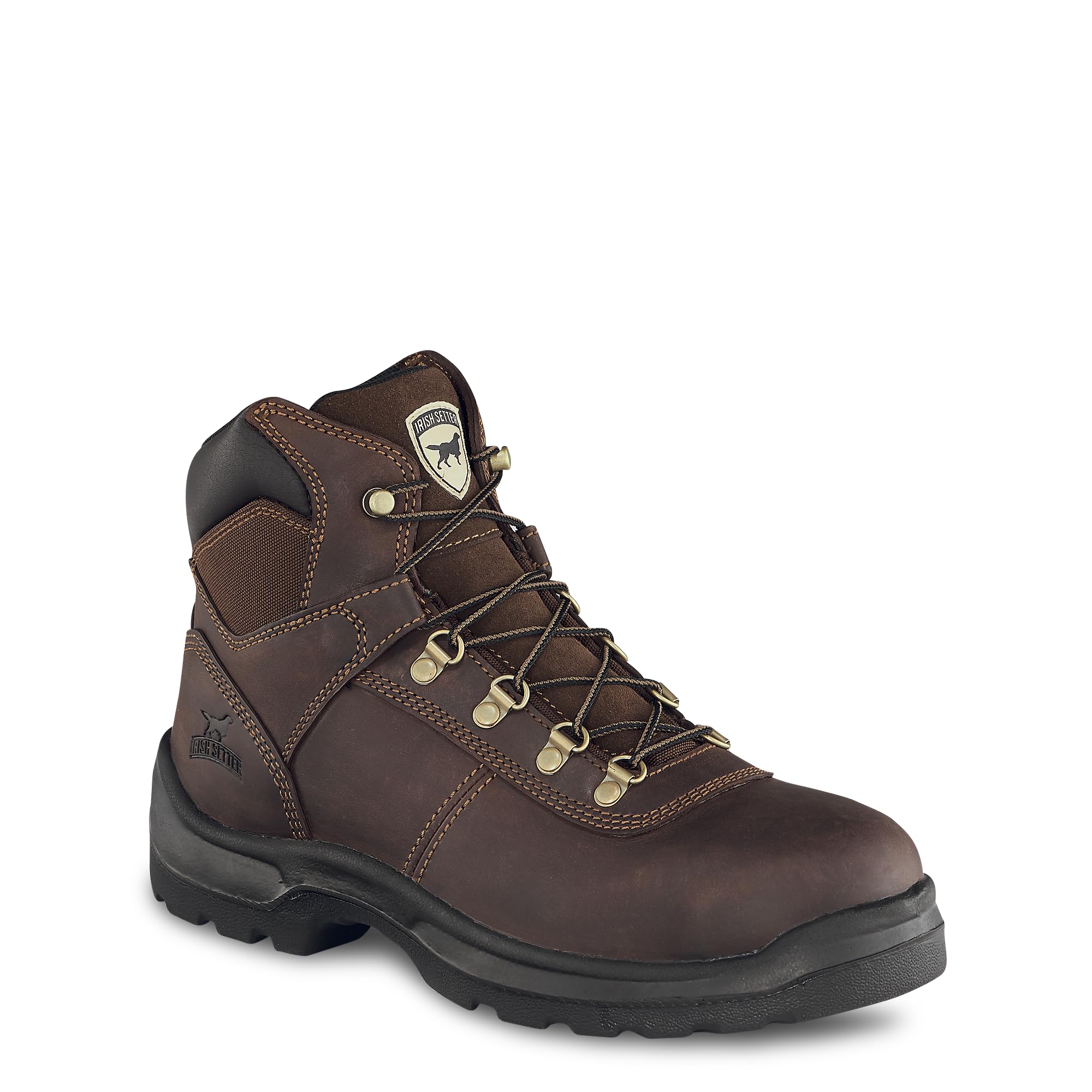 Irish Setter Ely Men's 6-Inch Soft Toe Work Boots - Durable & Comfortable for Construction, Landscaping & Outdoor Work