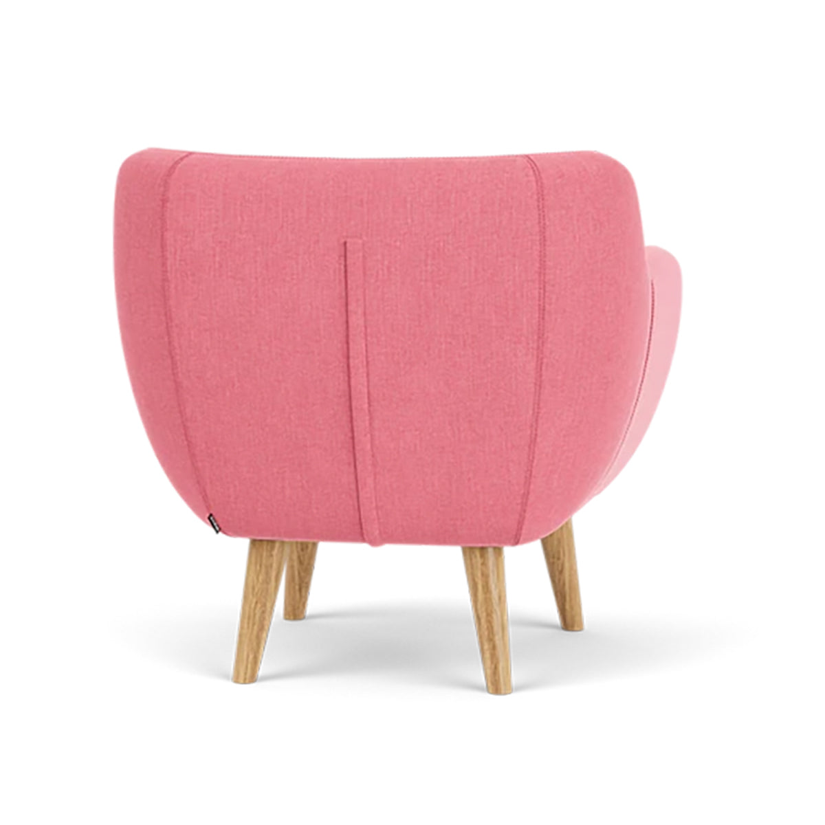 Anne Fabric Armchair - Modern Upholstered Accent Chair for Living Room, Bedroom & Office - Comfortable Lounge Chair with Sturdy Wooden Legs (Perfect for Reading, Relaxing & Home Decor)
