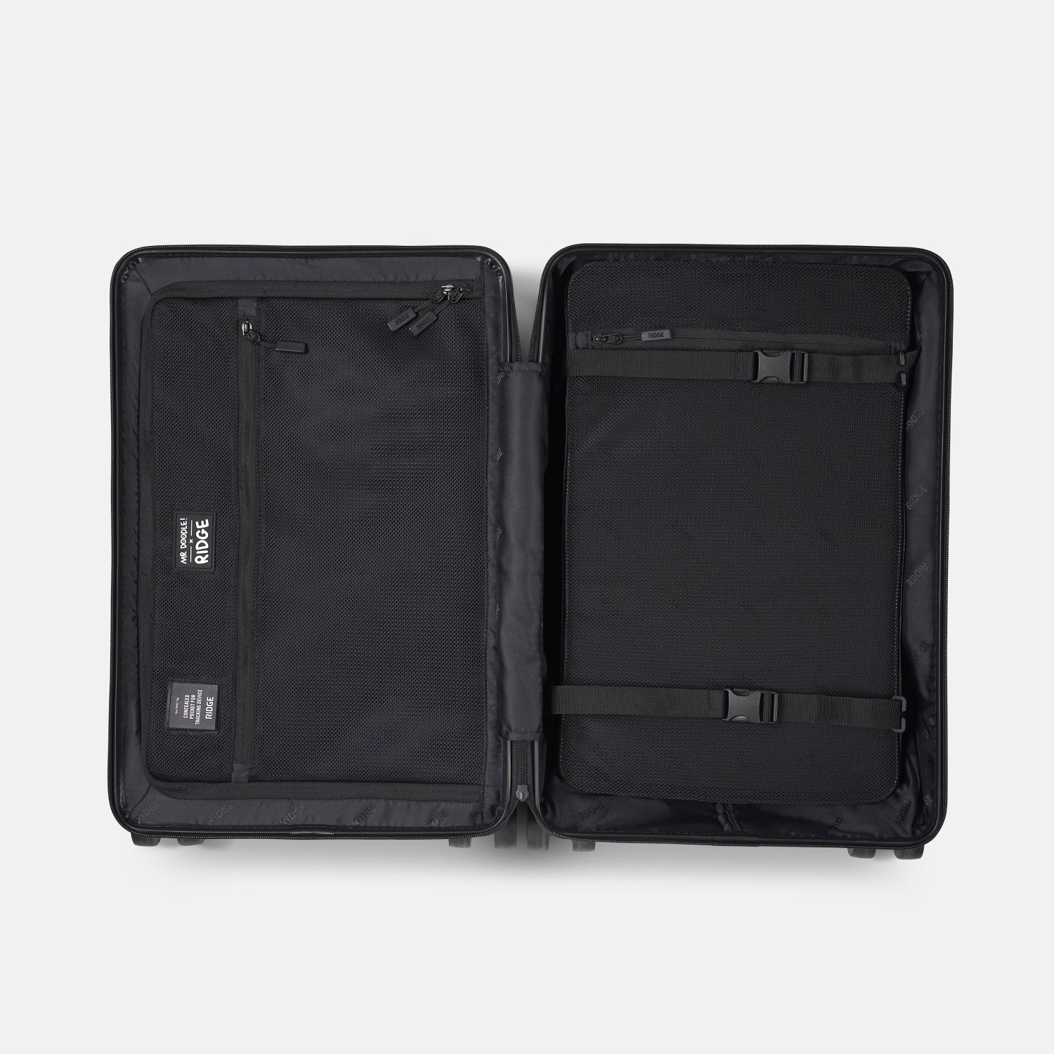 The Ridge Carry On Mr Doodle Limited Edition Travel Backpack - Lightweight Durable Luggage for Business & Weekend Trips - Perfect for Airplane, Commuting & Urban Adventures