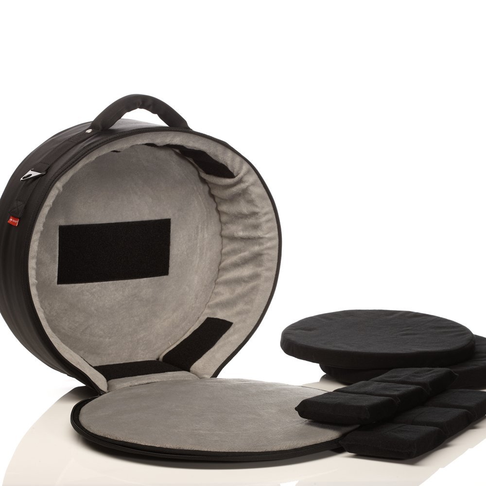 M80 Snare Drum Case - Heavy Duty Black Protective Cover for Drummers | Perfect for Gigging, Travel & Storage