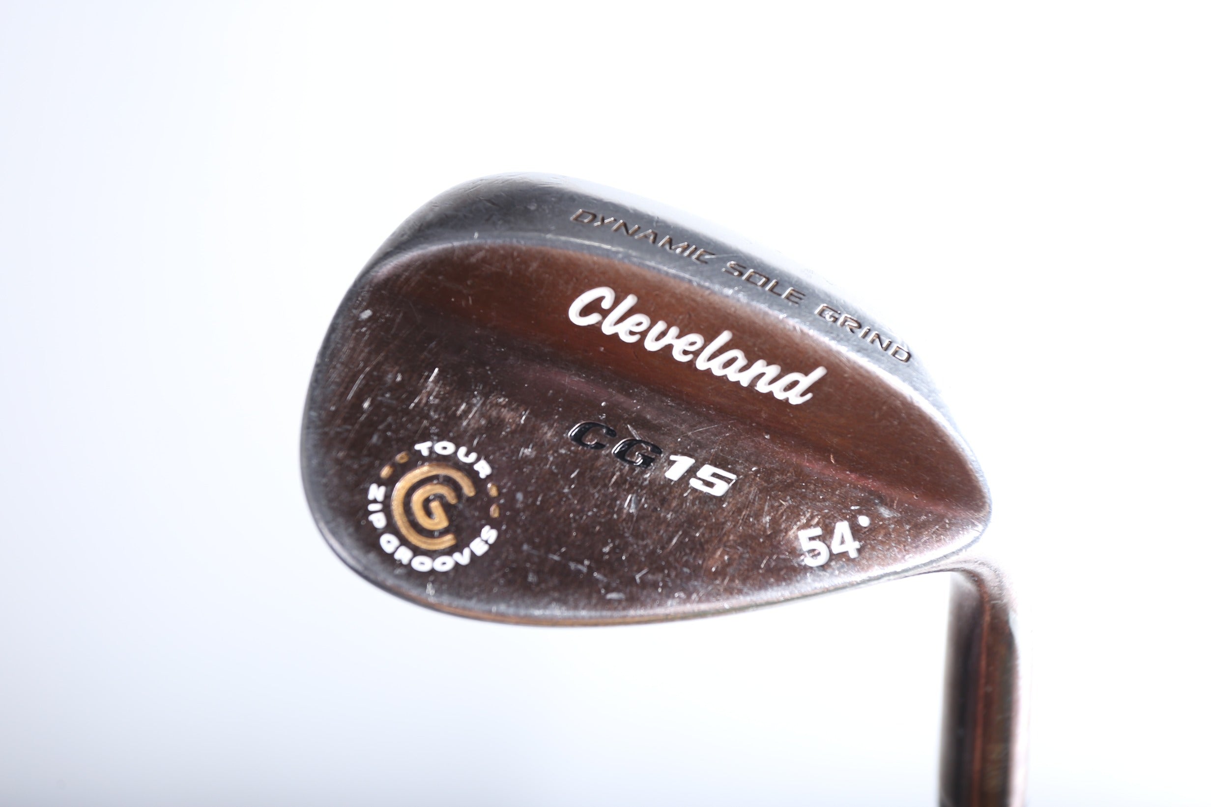 Used Cleveland CG15 Oil Quench Sand Wedge - Right Handed 54° Stiff Flex Golf Club for Bunker Shots & Short Game Precision