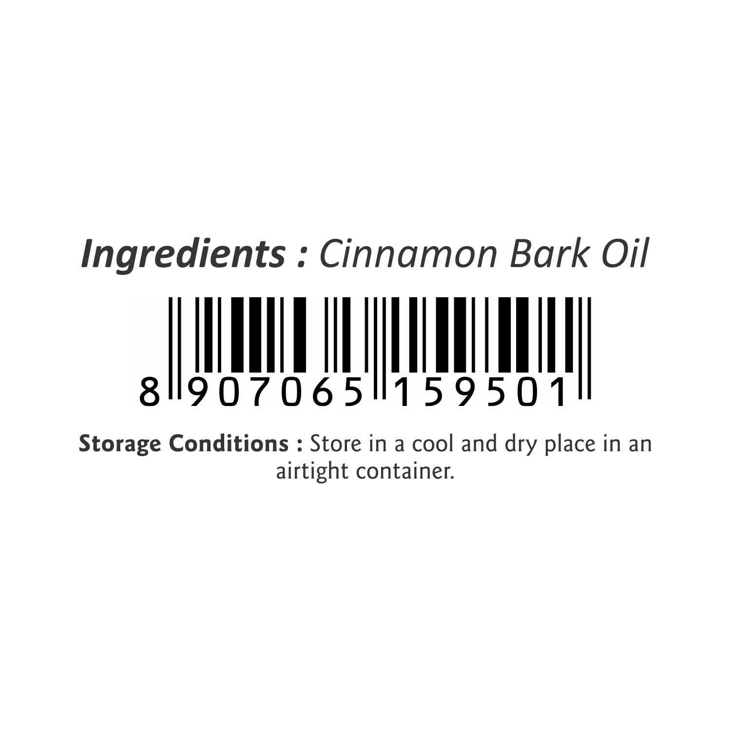Puramio 100% Pure & Natural Cinnamon Bark Essential Oil (30ml) - Undiluted, Therapeutic Grade for Aromatherapy, Diffusers & DIY Skincare