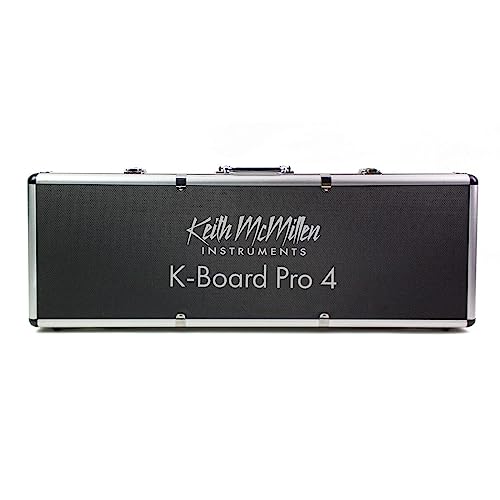 Keith McMillen K-Board Pro 4 MIDI Keyboard Hard Case (K-919C) - Durable Protection for Music Production, Live Performances & Travel