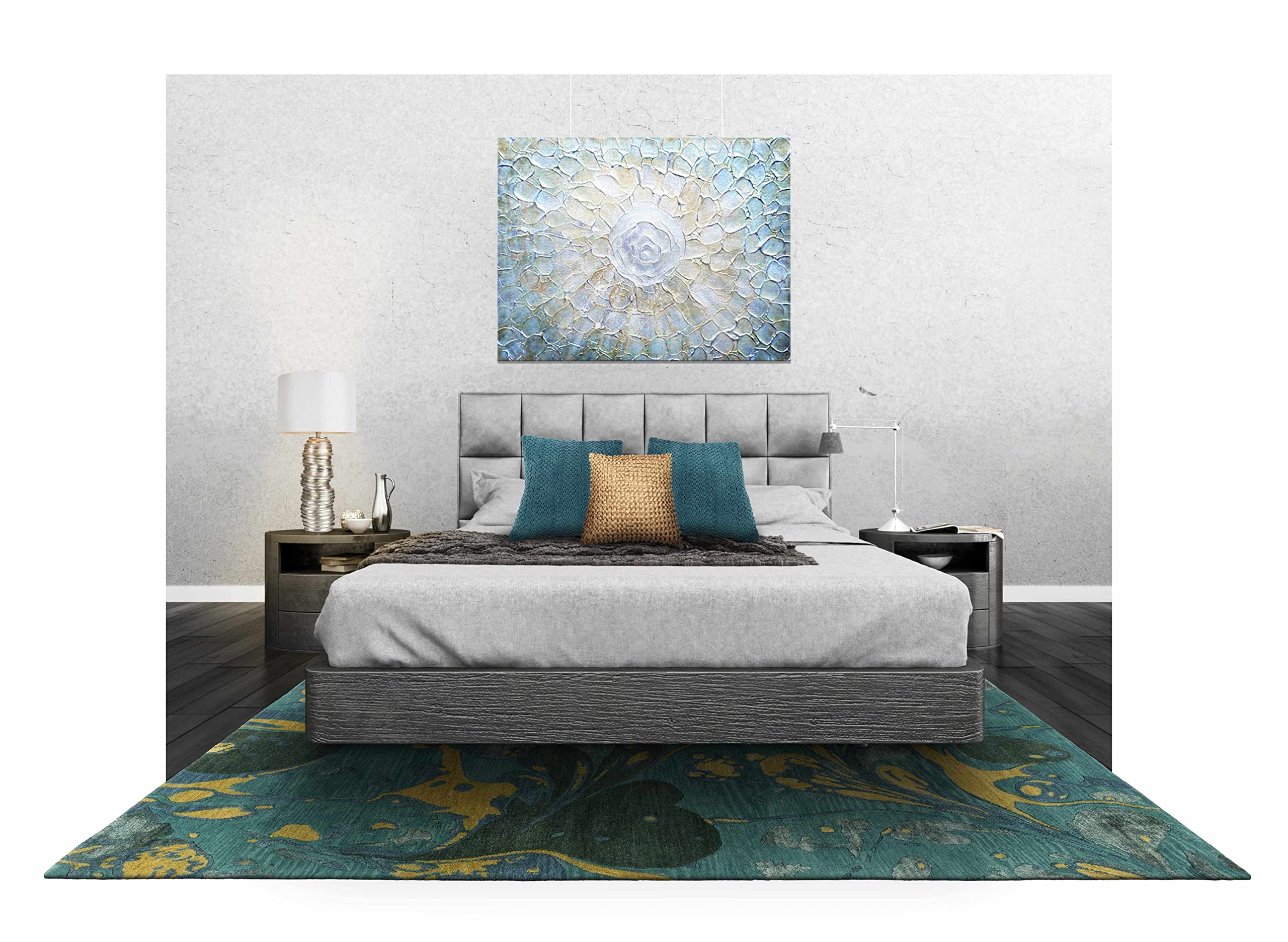 Hauteloom Malalag Wall Decor - Handwoven Boho Tapestry for Living Room, Bedroom & Dorm - Macrame Hanging Wall Art for Home Decor