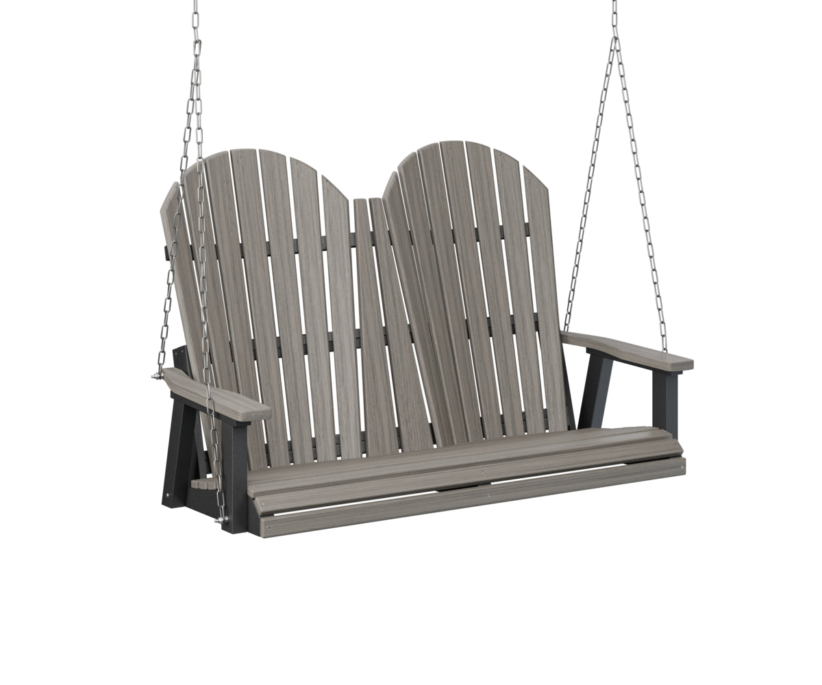 Berlin Gardens 4-Foot Comfortable Back Double Swing - Perfect for Outdoor Relaxation in Garden, Patio or Backyard