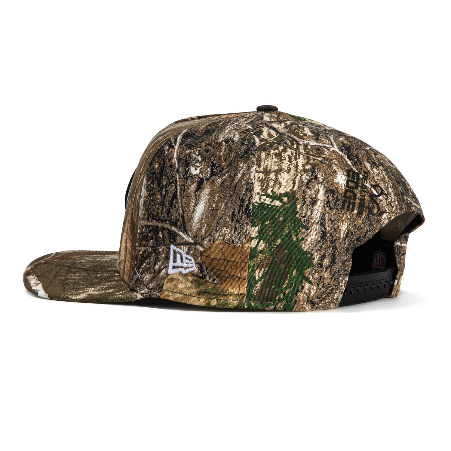 New Era 9Fifty A-Frame Los Angeles Rams Snapback Hat - Realtree Camo Adjustable Baseball Cap for NFL Fans, Sports Enthusiasts - Perfect for Game Day, Tailgating, and Outdoor Activities
