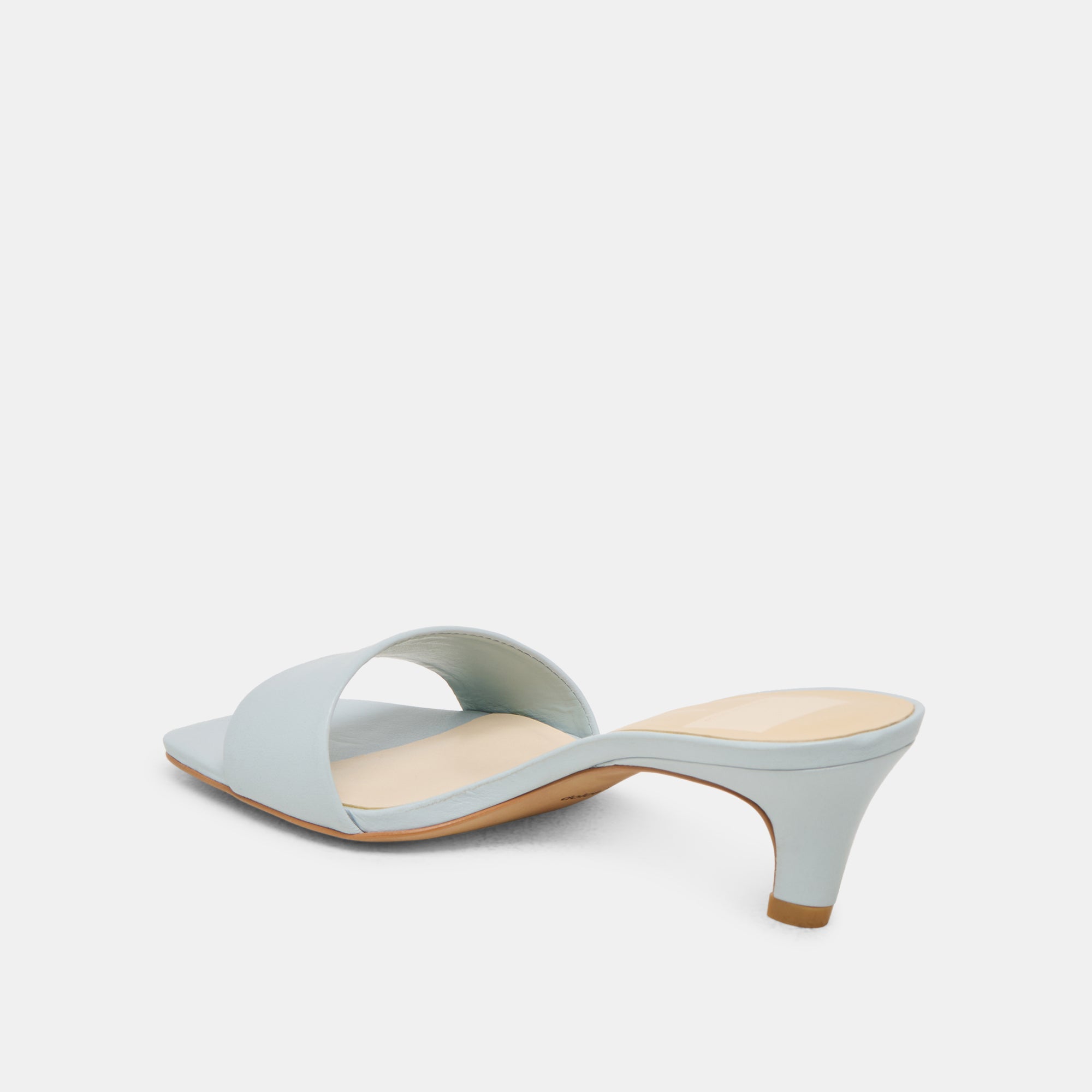 REXA High Heels for Women - Ice Blue Genuine Leather Pumps - Elegant Dress Shoes for Parties, Weddings & Office Wear