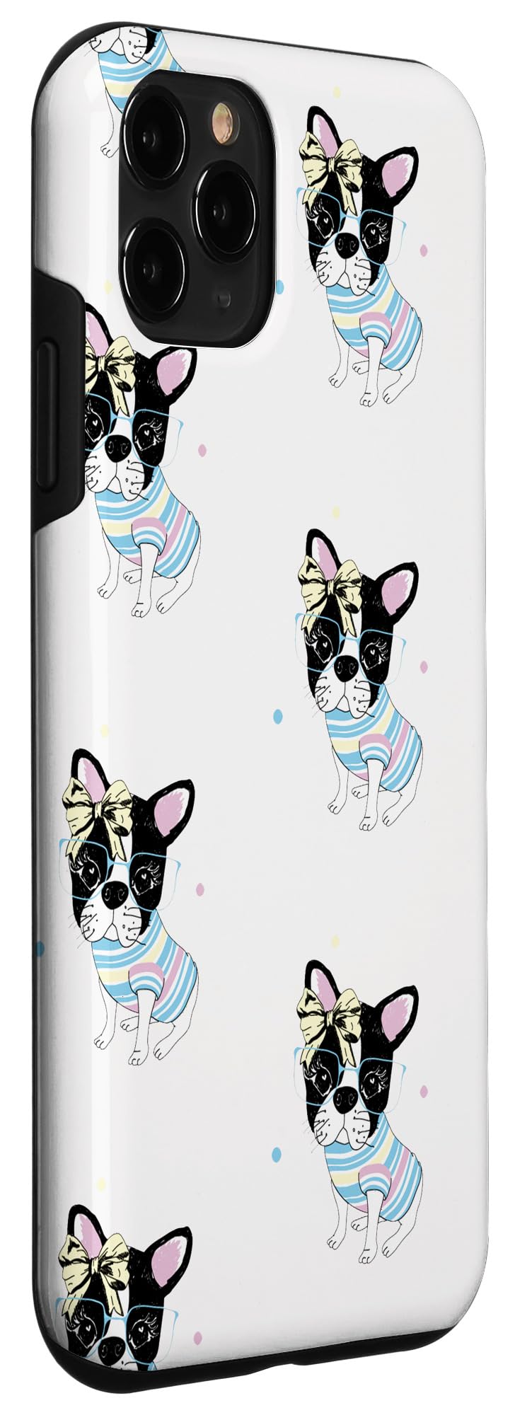 Cute Boston Terrier Puppy iPhone 11 Pro Case - Shockproof Protective Cover for iPhone 11 Pro - Perfect for Pet Lovers, Daily Use & Gift Giving
