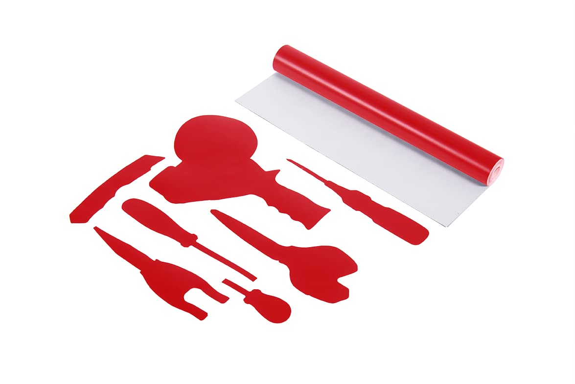 5S Lean Tool Vinyl Shadow Board Tape - 15