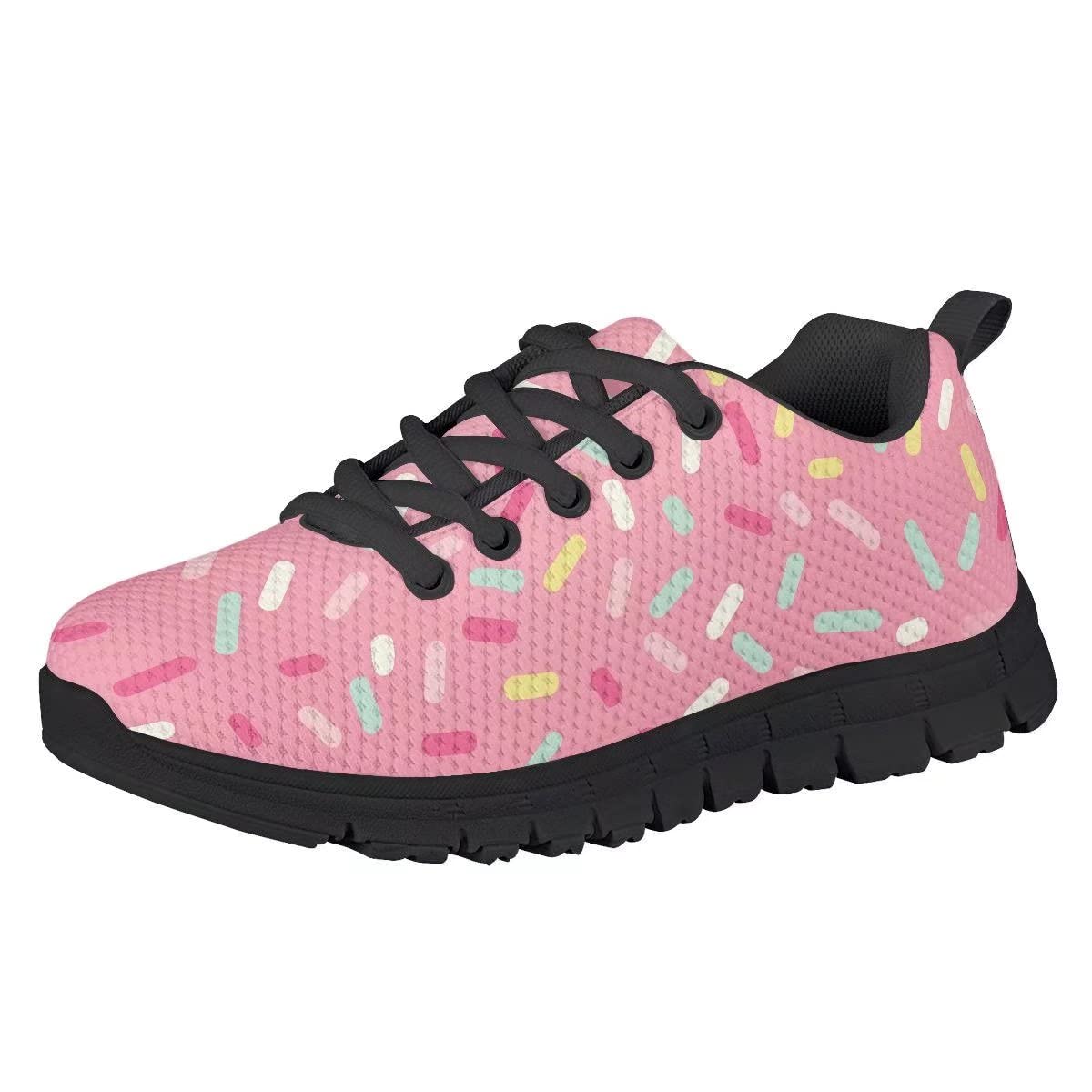 NETILGEN Boys Girls Running Shoes - Lightweight Lace-Up Tennis Sneakers with Knitted Mesh for Kids & Youth | Perfect for School, Sports & Outdoor Activities