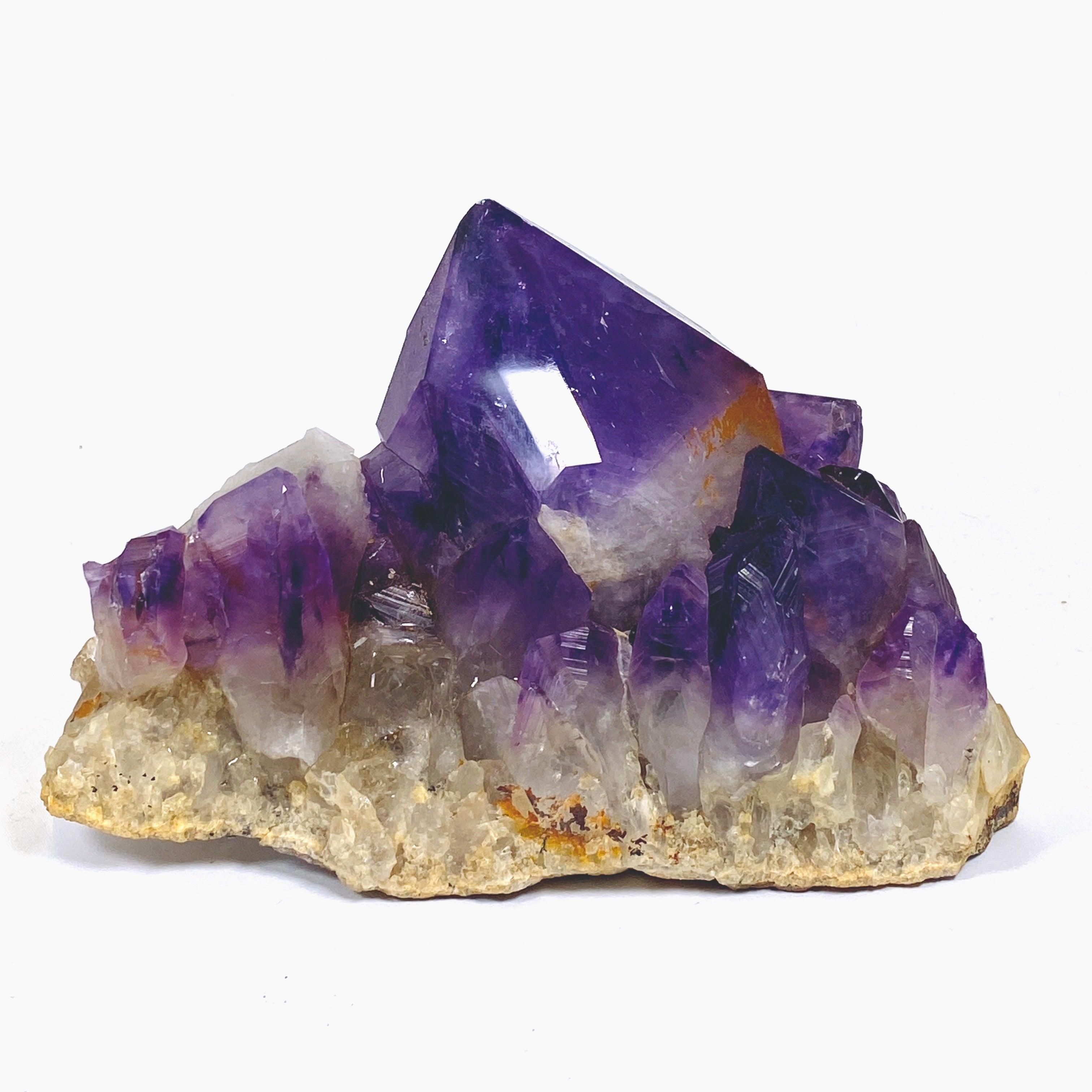 Natural Amethyst Crystal Cluster - Healing Stone for Meditation, Home Decor & Spiritual Gifts | Perfect for Reiki, Feng Shui & Yoga Spaces