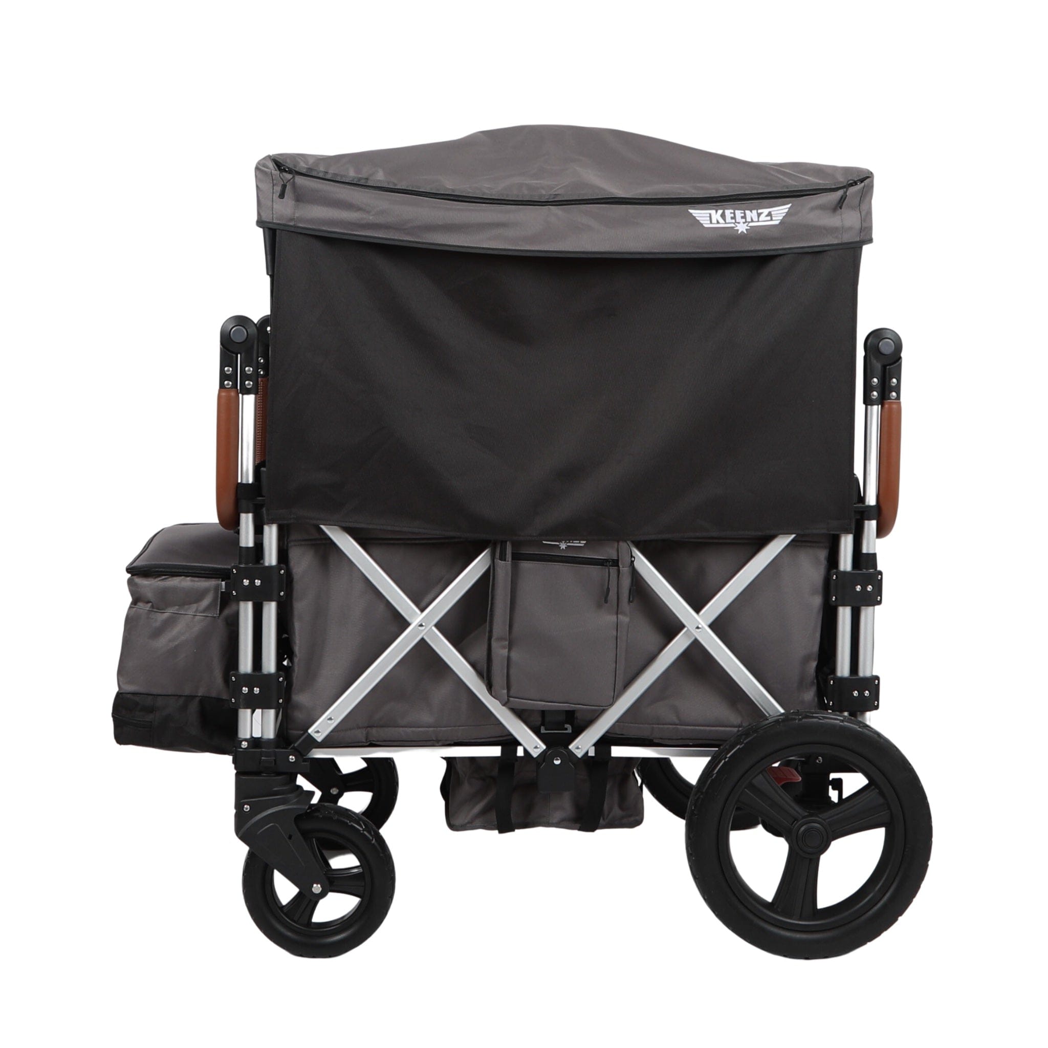 Keenz 7S+ 4 Passenger Stroller Wagon - All-Terrain Push Wagon for Kids & Toddlers | Perfect for Beach Trips, Park Outings & Family Adventures