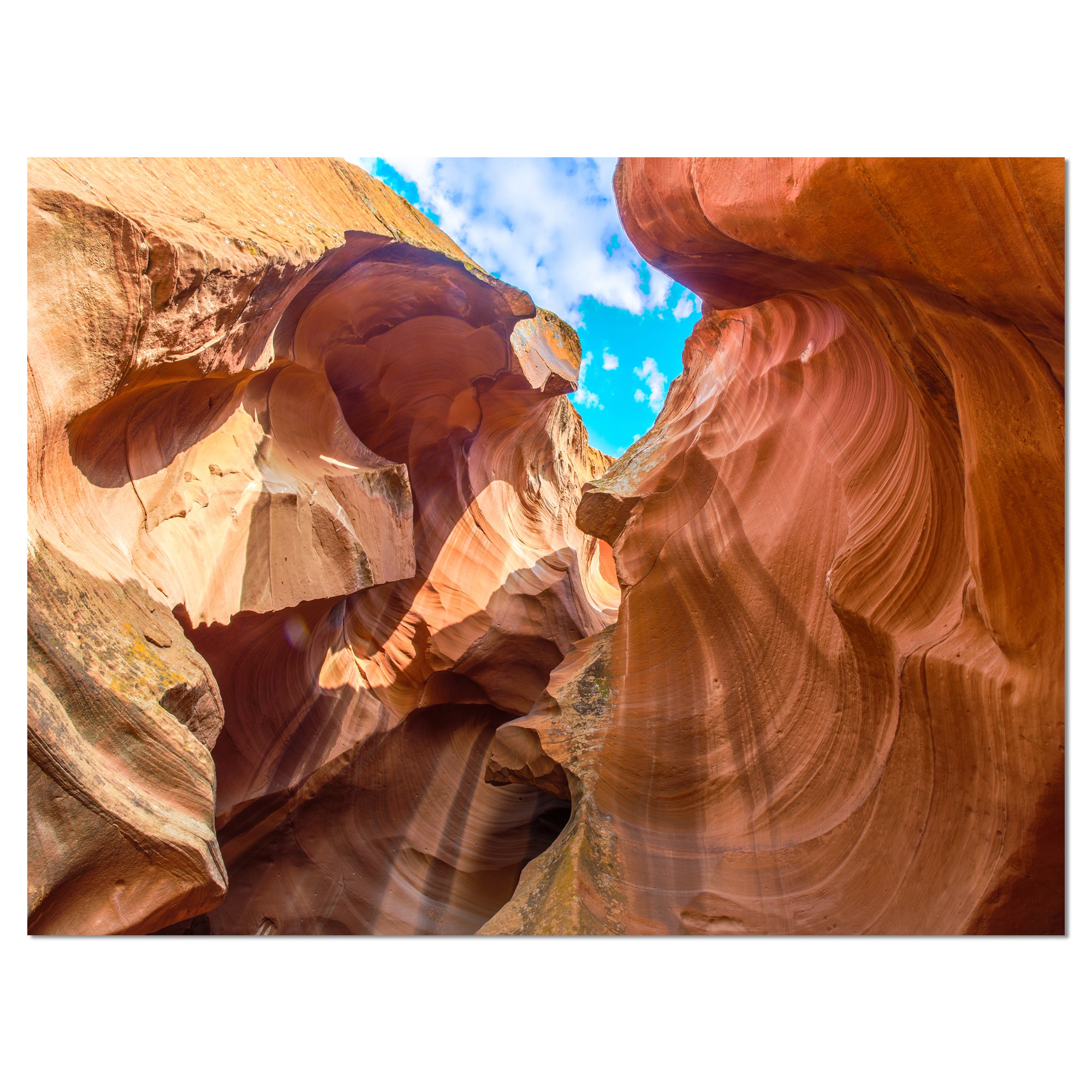 Stunning Antelope Canyon Landscape Photo Canvas Print - Desert Scenery Wall Art for Living Room, Bedroom & Office Decor