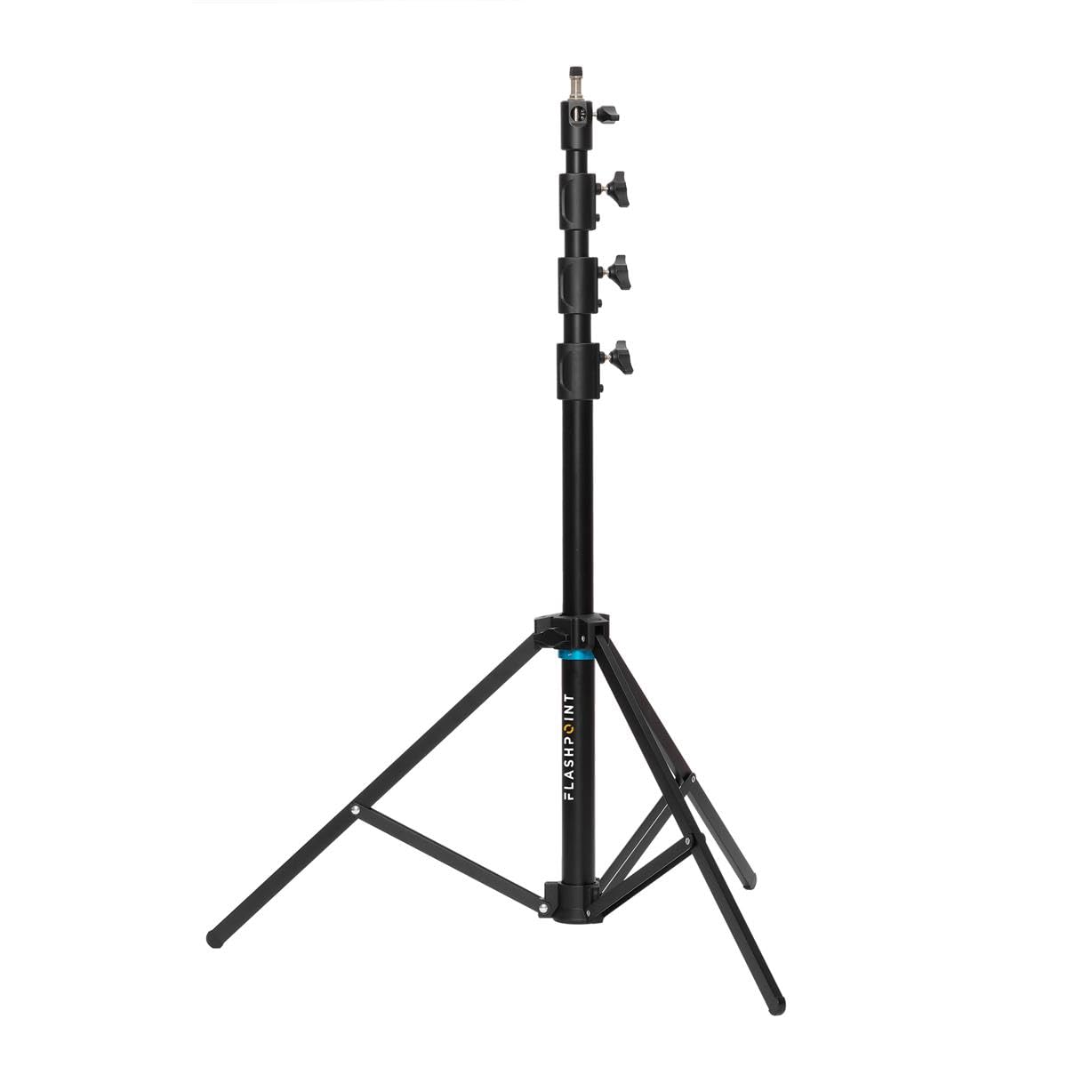 Flashpoint 9 Feet Air-Cushioned Automatic Collapsible Light Stand (Auto Stand Pro) - Professional Photography & Video Lighting Support for Studio, Outdoor & Event Shooting