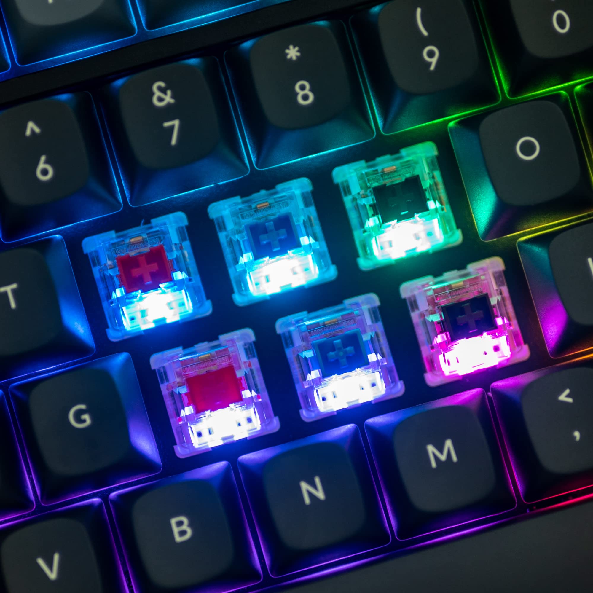 Keychron V3 Wired Custom Mechanical Keyboard with Knob - TKL Layout, QMK/VIA Programmable, Hot-Swappable K Pro Brown Switches, Compatible with Mac/Windows/Linux - Carbon Black (Non-Transparent) | Perfect for Gaming, Coding & Office Work
