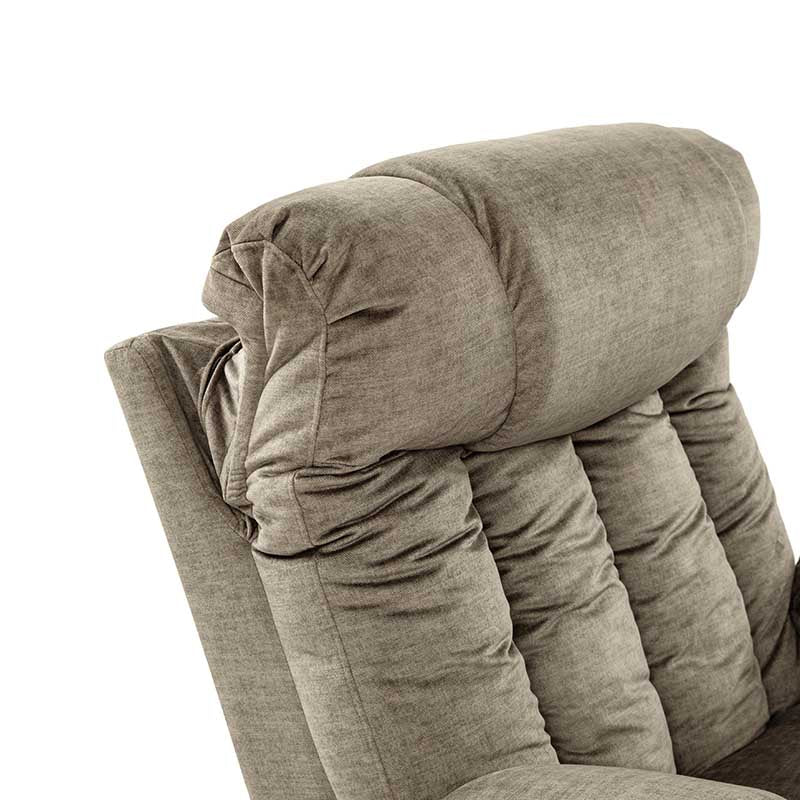 LuxComfort Power Lift Recliner Chair for Elderly - Heavy Duty Electric Reclining Sofa with Massage & Heat - Perfect for Living Room, Home Theater & Mobility Assistance