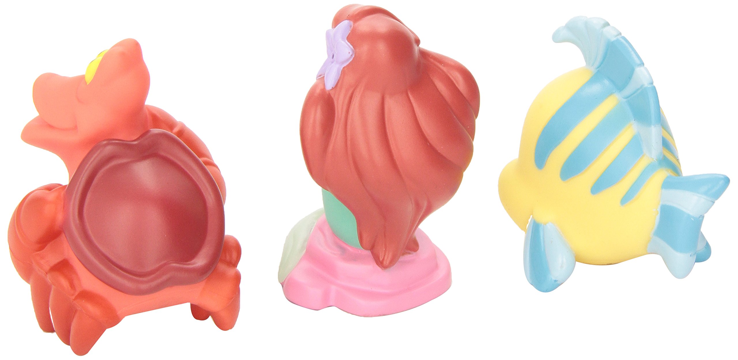 The First Years Disney The Little Mermaid Squirties Baby Bath Toys - Soft Squeeze Toddler Bath Toys for Kids, Water Play in Bathtub, Pool & Beach - 3-Pack Bath Time Fun for Babies & Toddlers