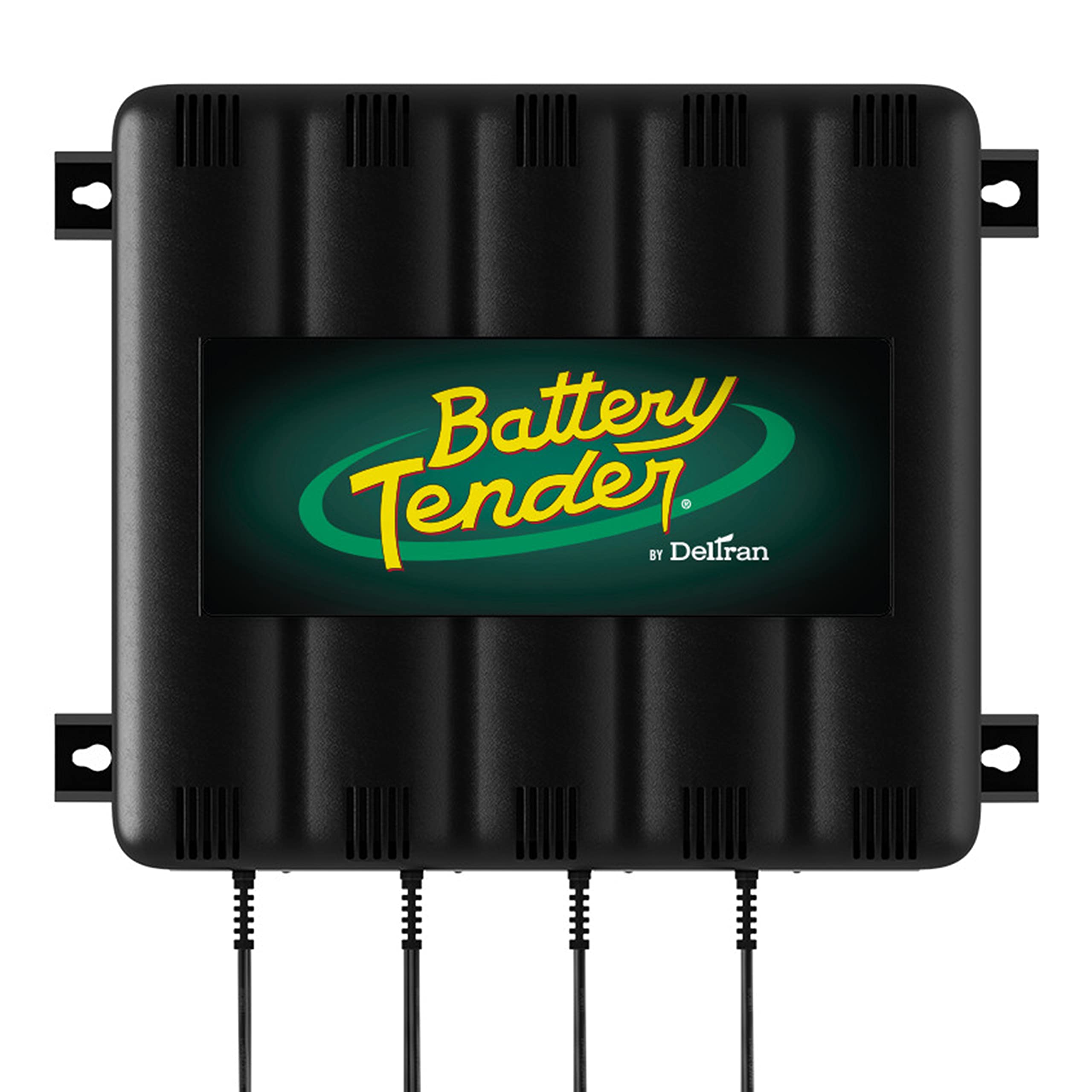 Battery Tender 4 Bank 12V 1.25A Smart Battery Charger & Maintainer for Motorcycles, ATVs, Lawn Mowers - Keep Your Vehicles Ready for Riding Season & Winter Storage