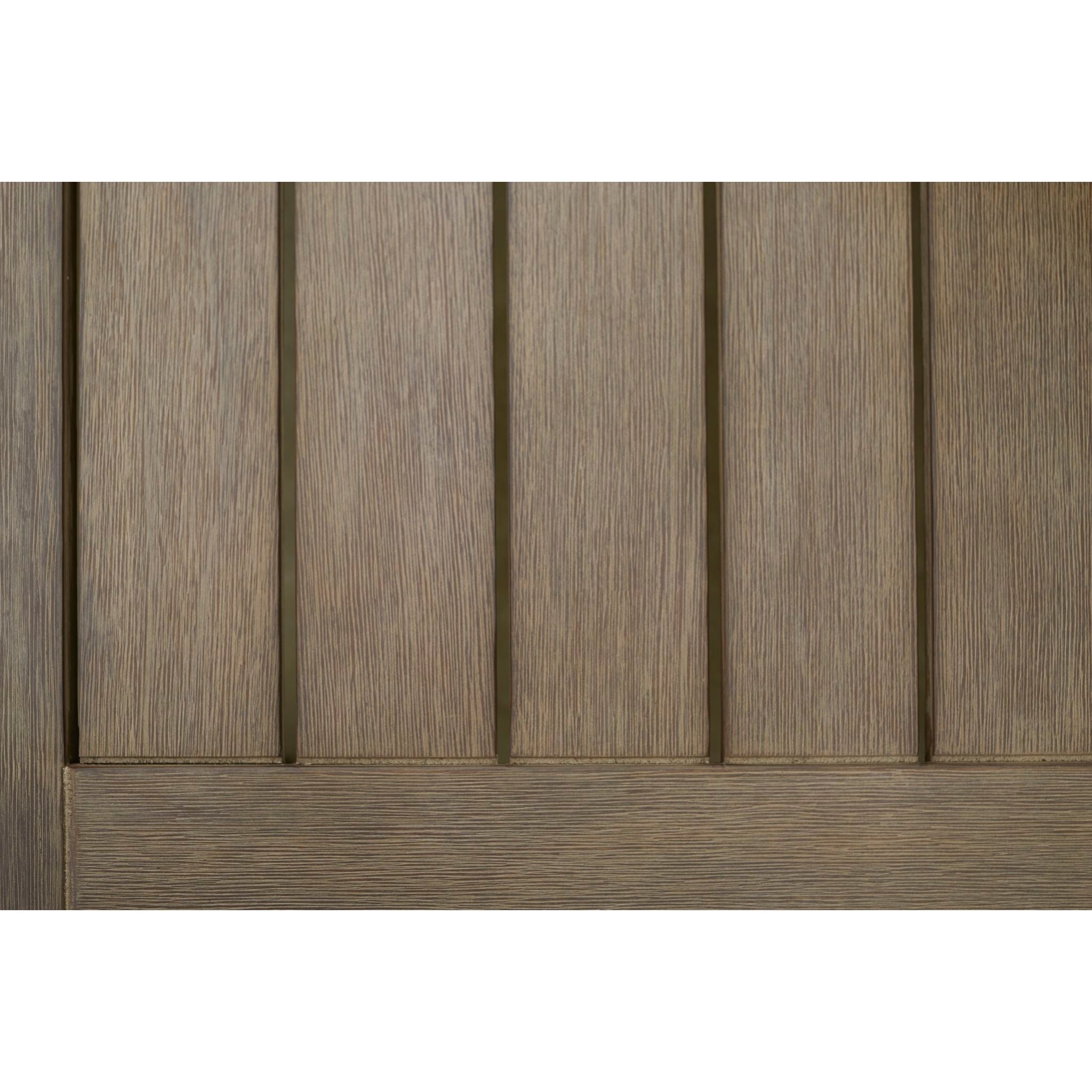 Sturdy Aria Plains Outdoor Dining Table in Brown - Perfect for Patio, Garden, and Backyard Entertaining