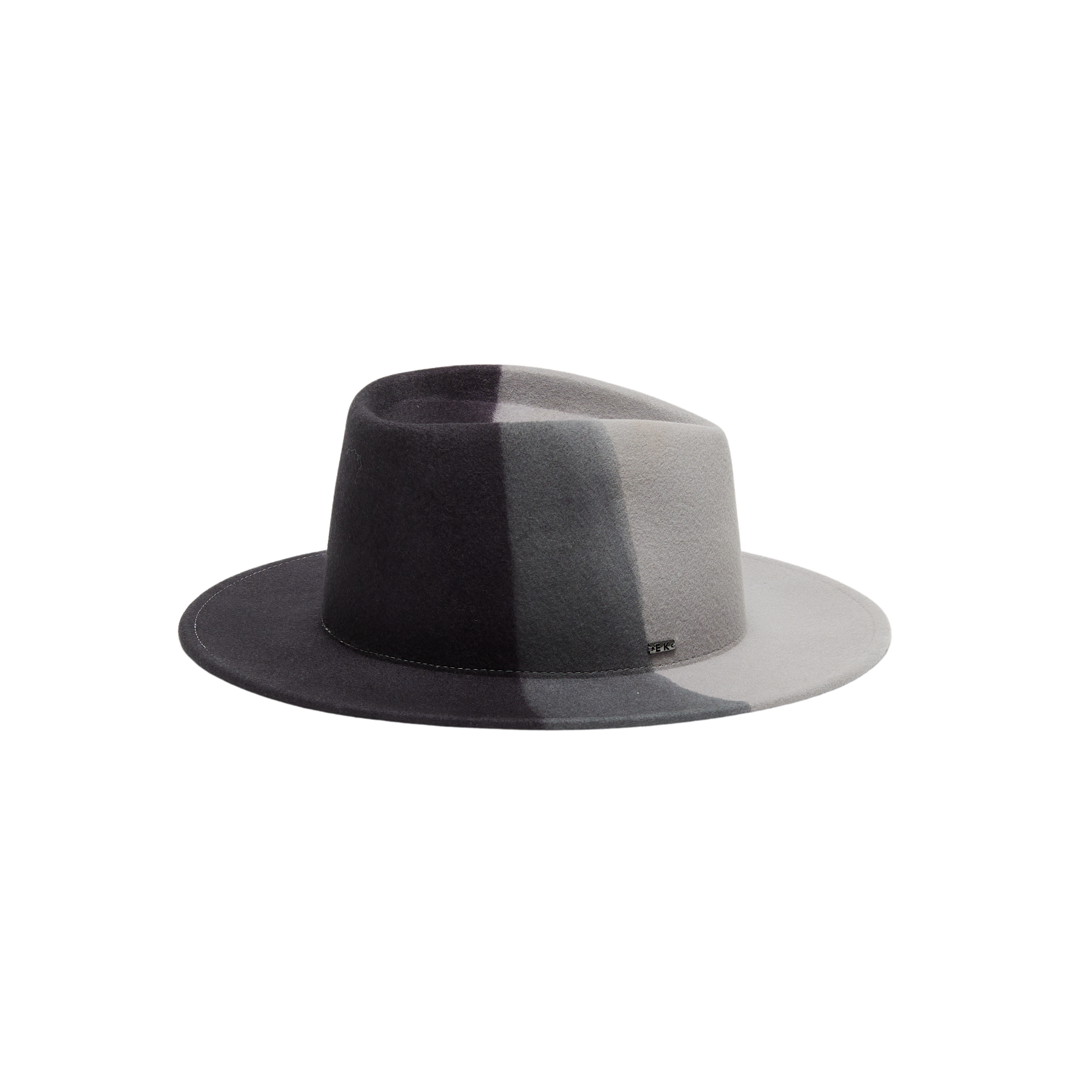 Stylish Blaine Prism Print Fedora Hat for Men & Women - Trendy Geometric Pattern Sun Hat for Outdoor, Beach, and Party Wear
