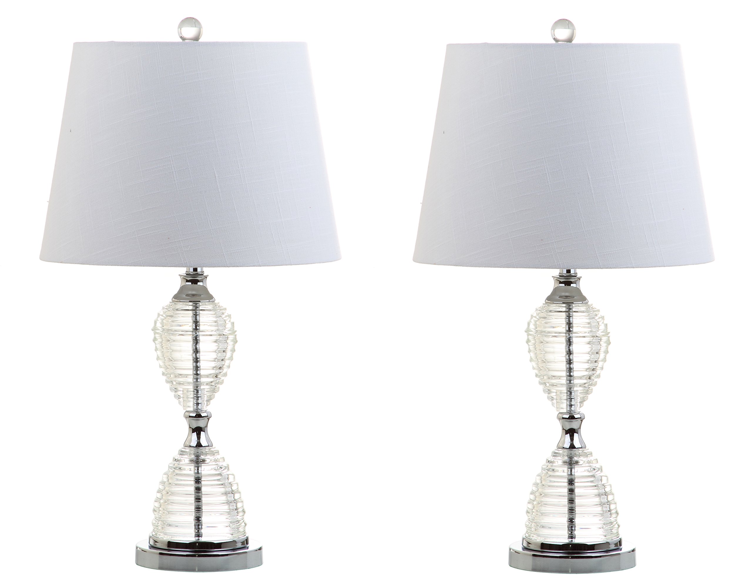 JONATHAN Y JYL2045A-SET2 Crystal LED Table Lamp Set of 2 - 24