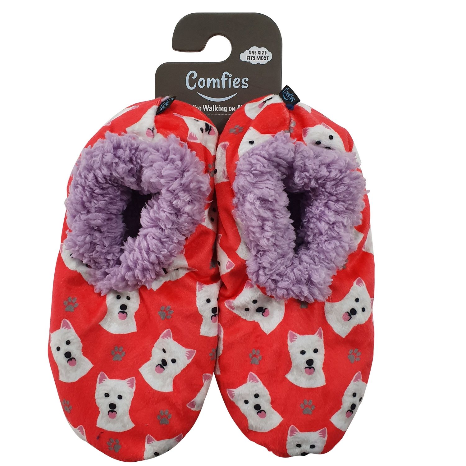 Westie Slippers for Women & Men - Ultra Soft & Cozy House Shoes | Perfect for Indoor Comfort, Relaxing at Home, and Gift Giving