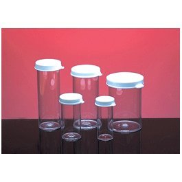 144-Pack 69mL Wide Mouth Plastic Sample Containers - Ideal for Lab, Medical, and Food Storage