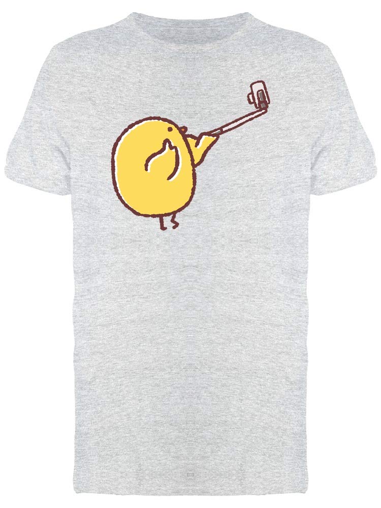 Funny Chicken Taking A Selfie T-Shirt for Men - Trendy Graphic Tee for Casual Wear, Gifts & Social Media