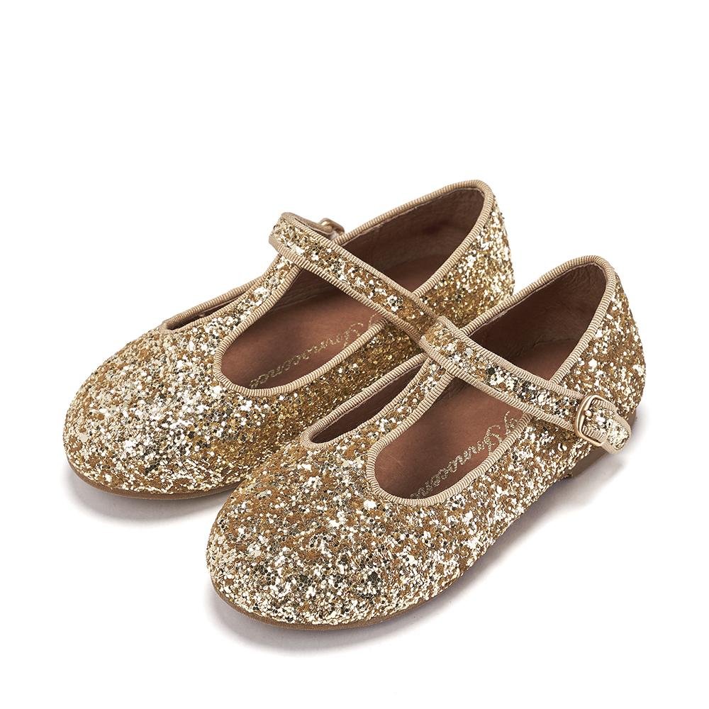 Abigail Glitter Gold Jewelry Set - Elegant Necklace & Earrings for Women | Perfect for Parties, Weddings & Special Occasions