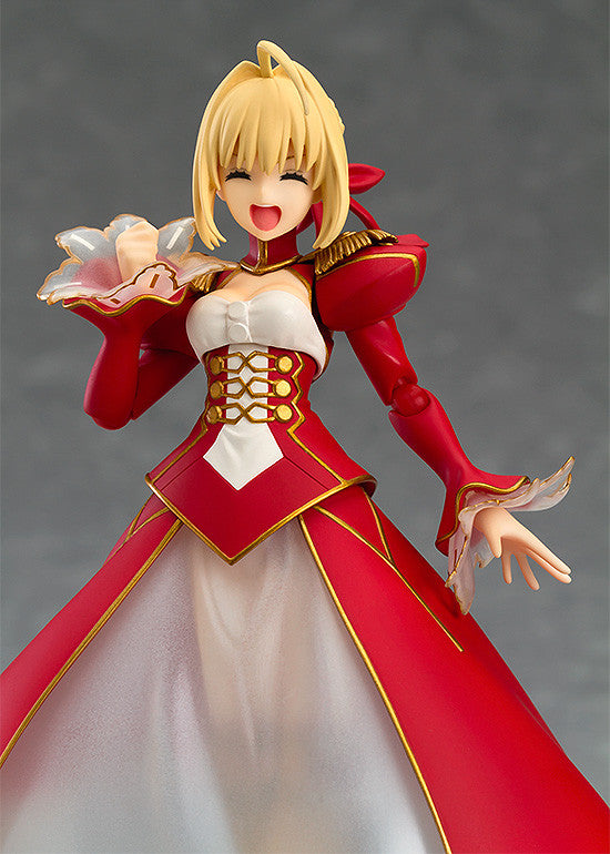 Figma #370 Saber/Nero Claudius Fate/Extella Action Figure - Collectible Anime Character Model for Display & Cosplay
