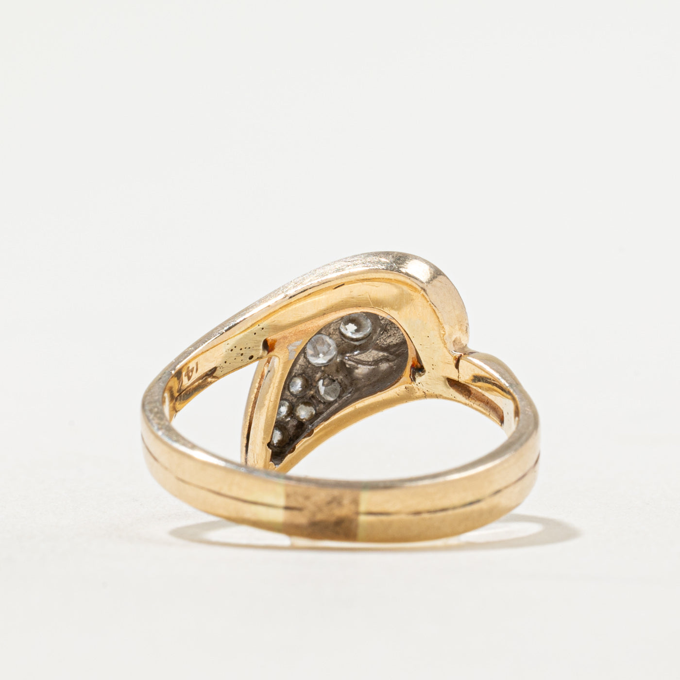 Tucan Diamond Ring - 0.19 Carat Total Weight (CTW) | Size 8 | Elegant Wedding Band, Anniversary Gift for Her | Perfect for Engagement, Proposal & Special Occasions