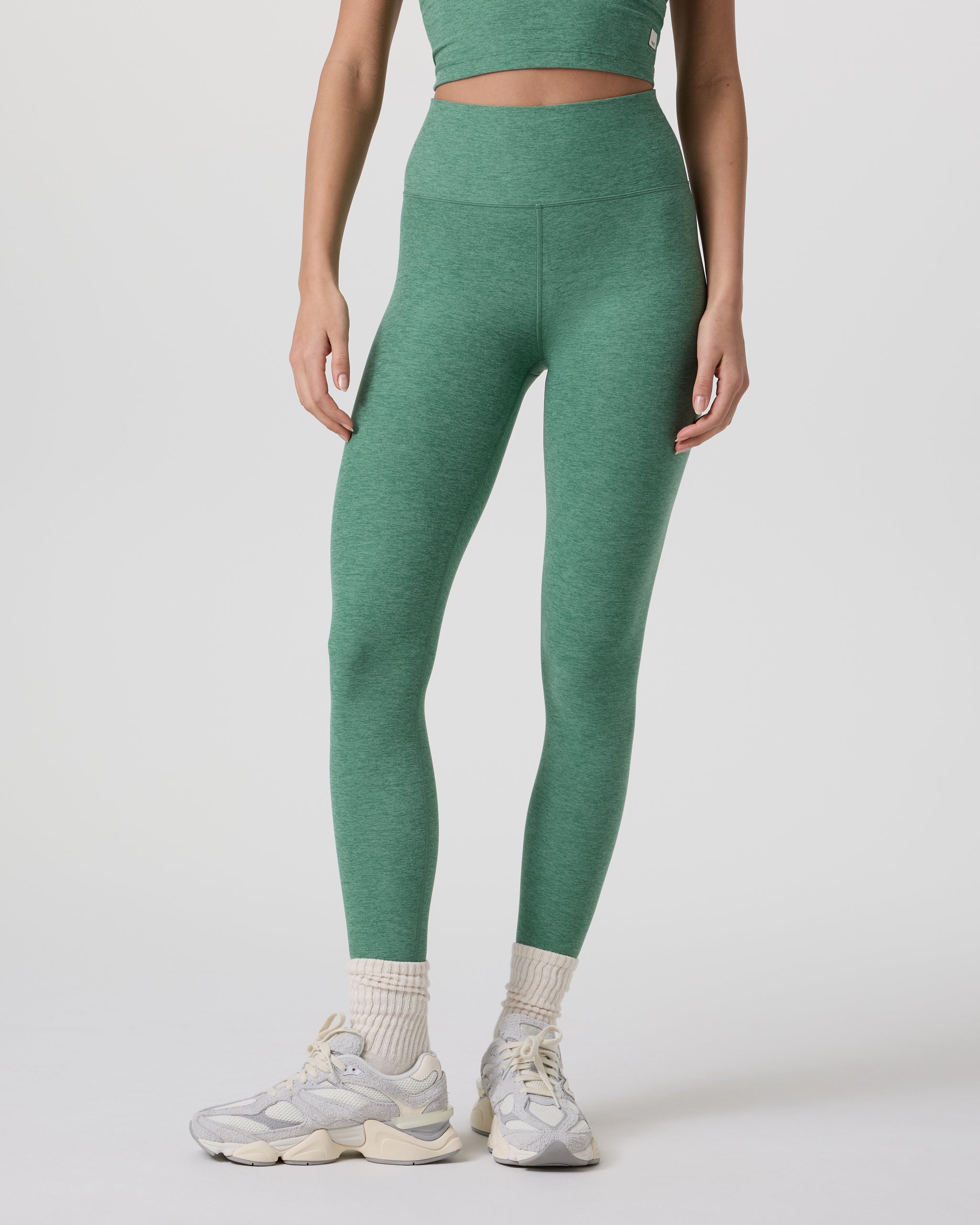 Vuori Clean Elevation Leggings for Women - High Waist Yoga Pants with 4-Way Stretch - Perfect for Yoga, Running & Gym Workouts