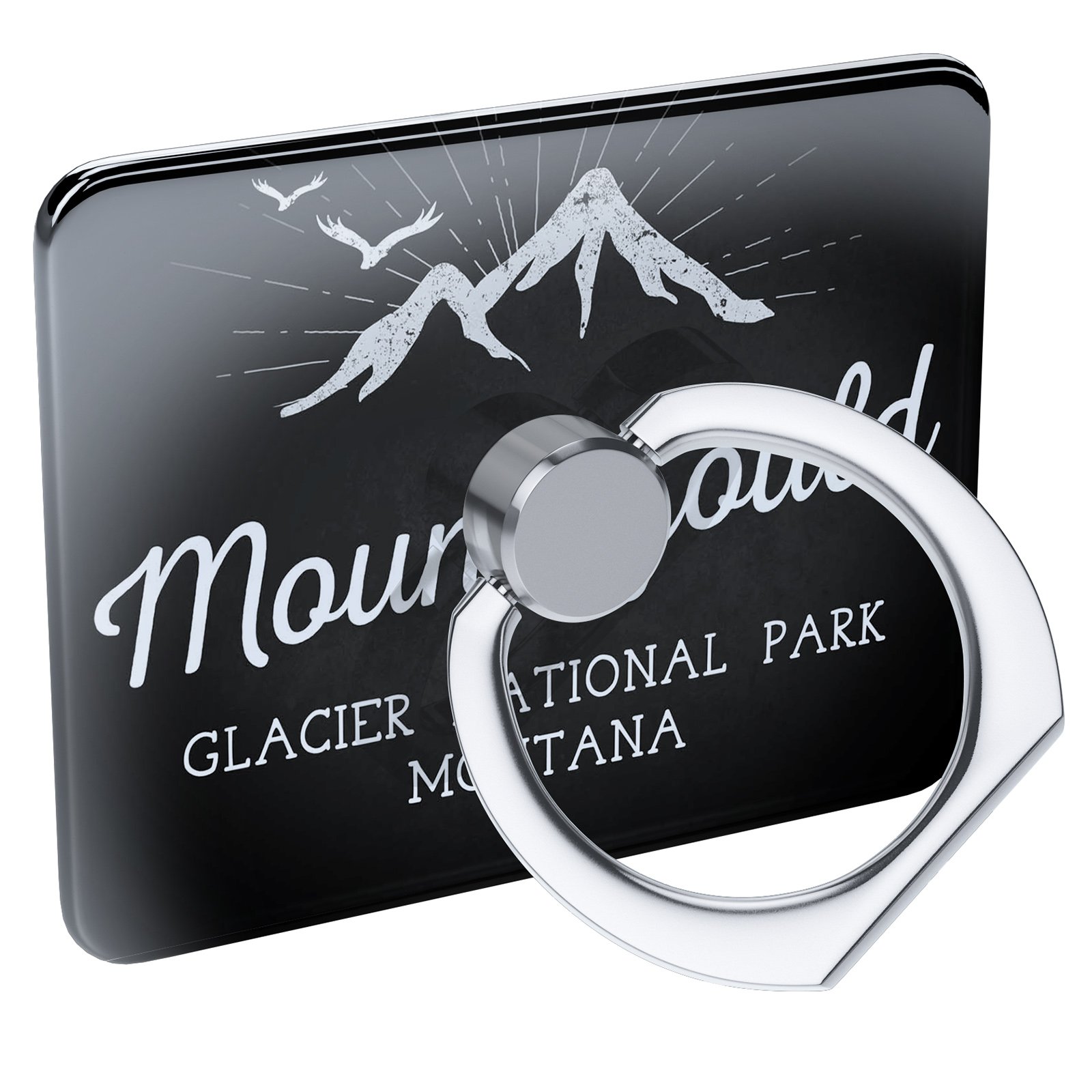 Cell Phone Ring Holder - Collapsible Grip & Stand for Mounting | Travel & Outdoor Use
