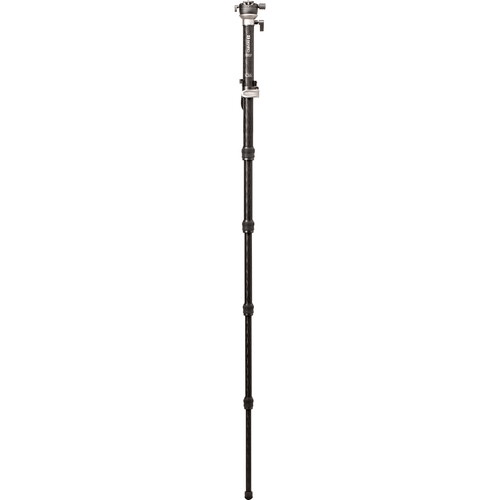 Benro MSDPL46C Carbon Fiber Monopod with Leveling Pan Head - Lightweight & Durable for Photography, Videography, Travel & Outdoor Shooting