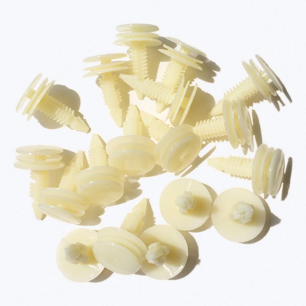 GM Car Door Trim Clips - 50pcs Front Panel Retainers (Replaces 10153057) for Auto Repair