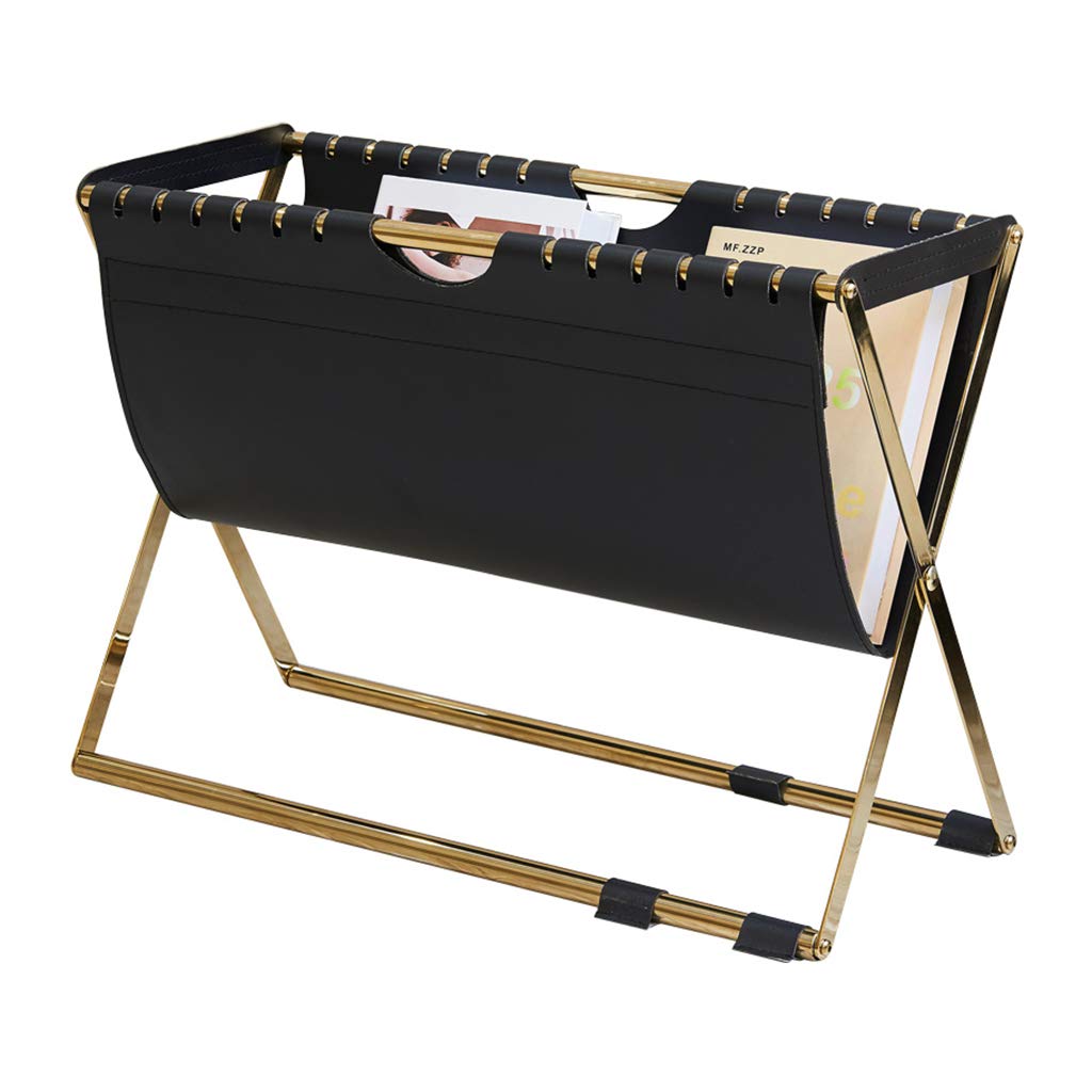 Velvet Magazine Rack - Stylish Storage for Living Room & Bedroom